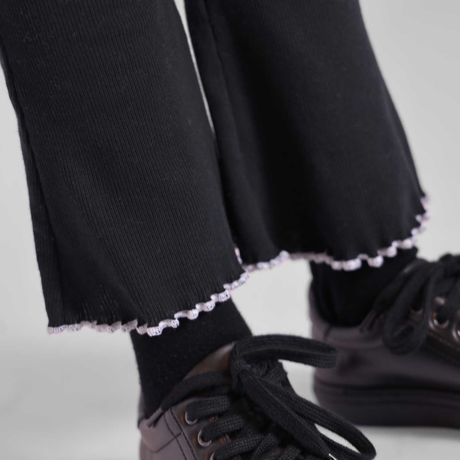 Black Flare Leggings