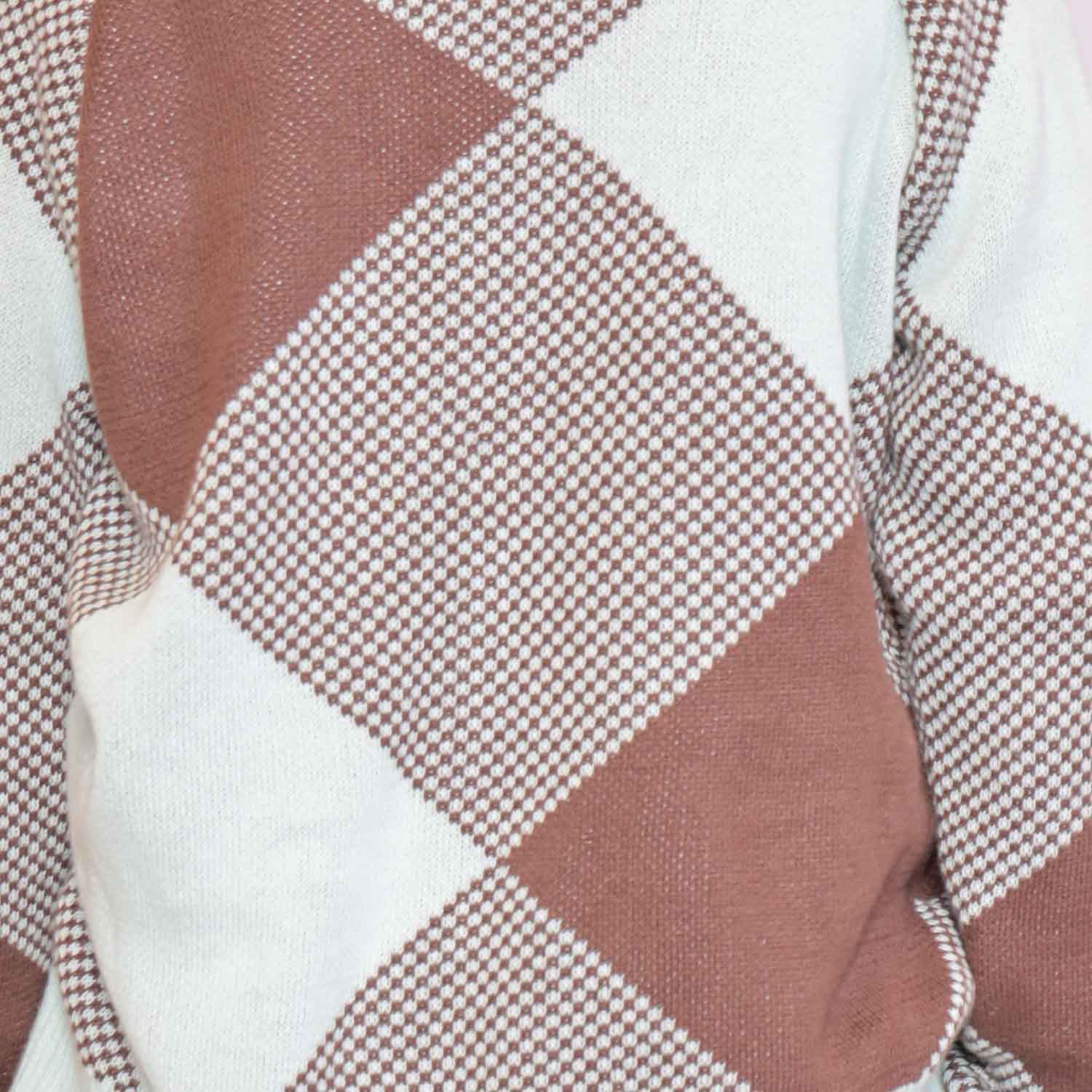 Kinder-Cardigan in Choco und Mint