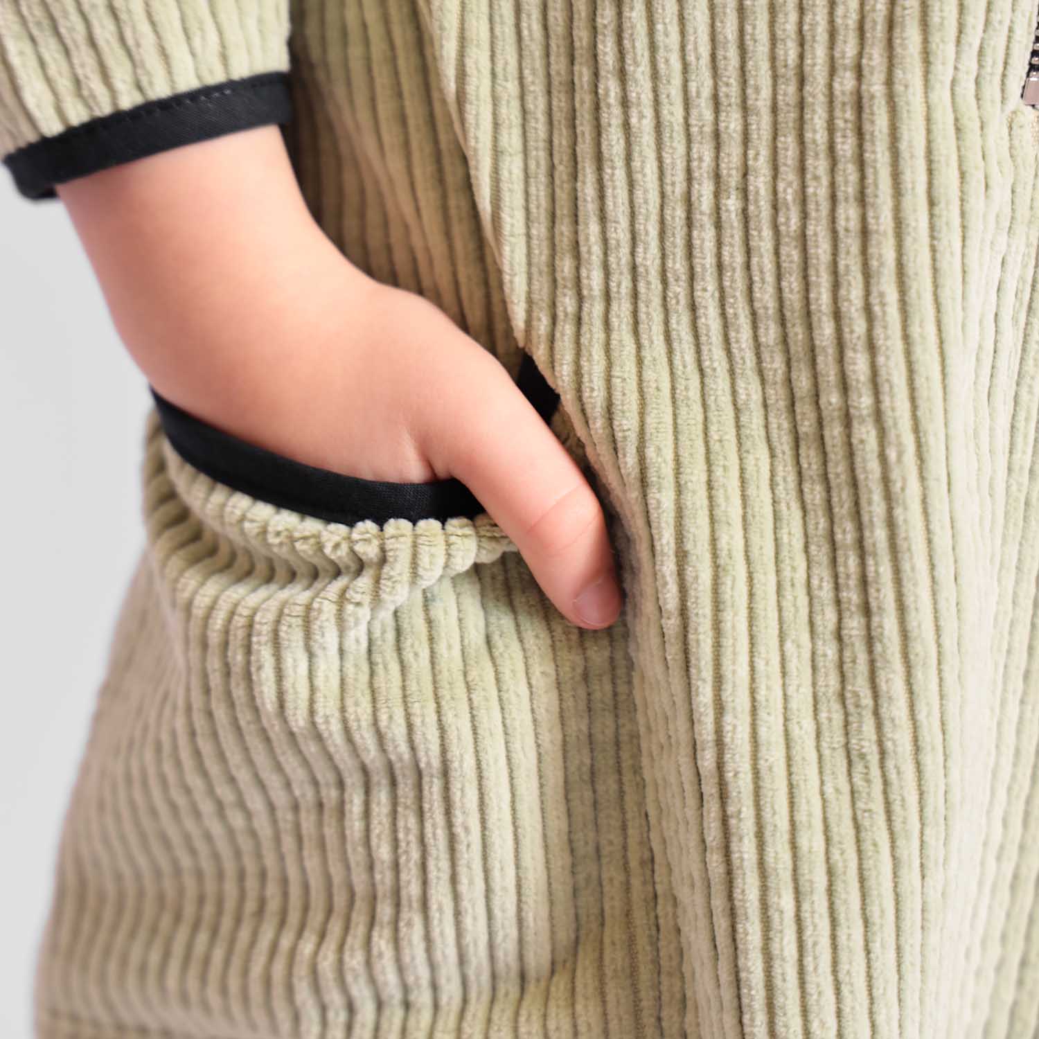 Girls Green Velvet Dress