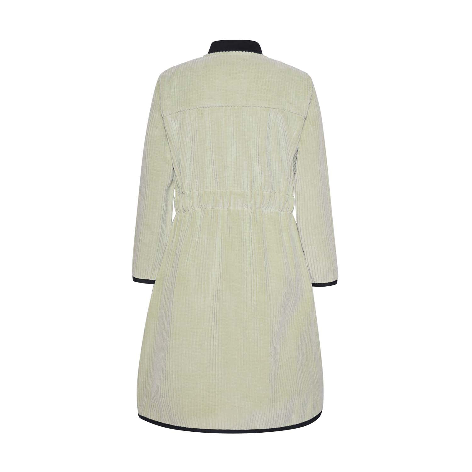 Girls Green Velvet Dress