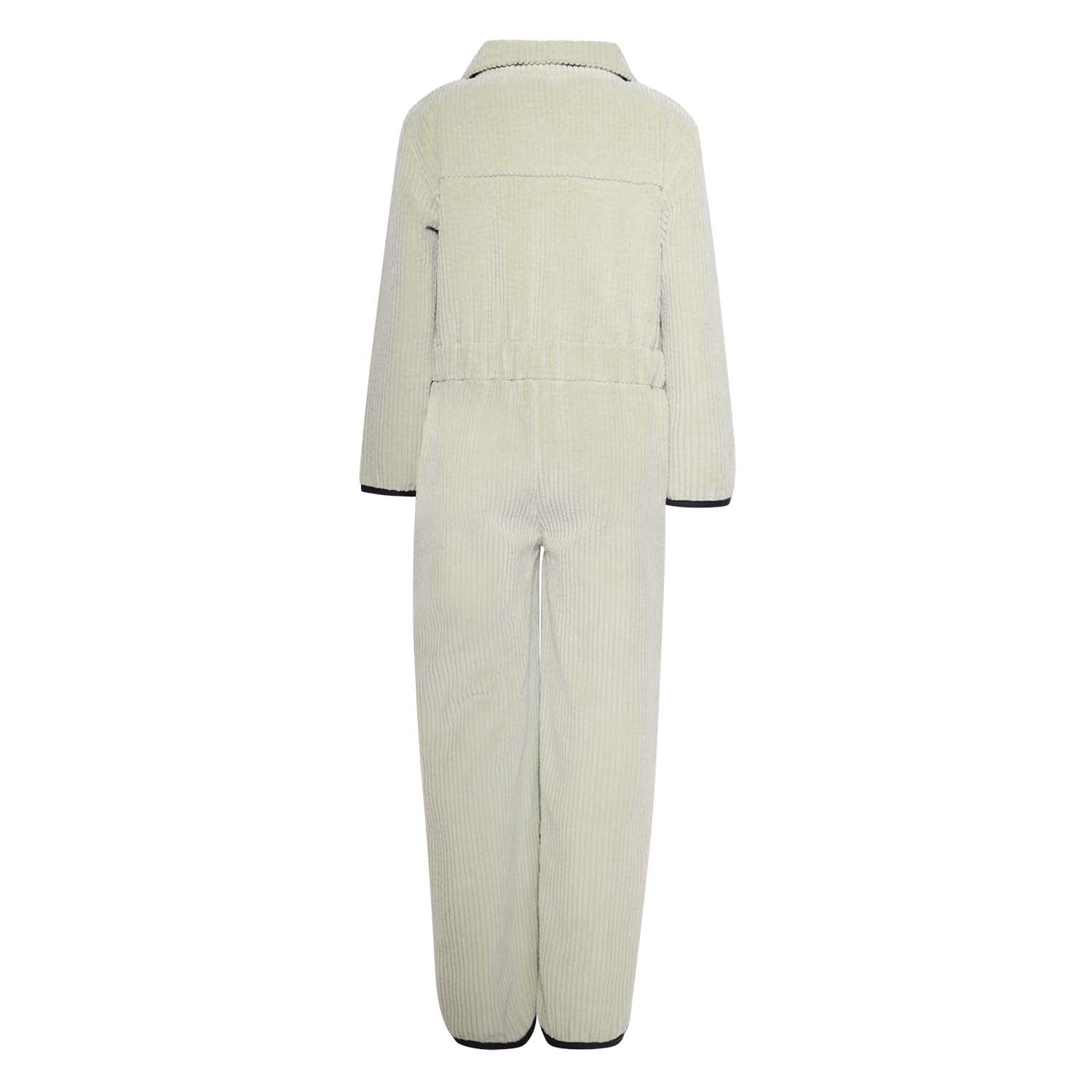 Velvet Green Jumpsuit for Kids