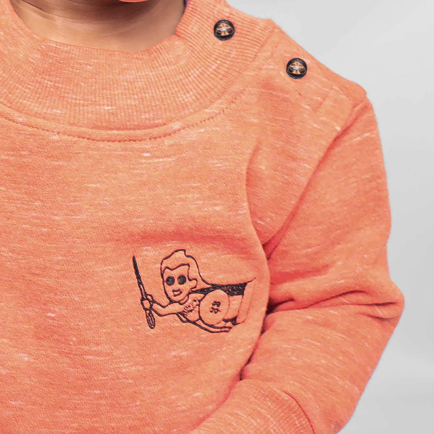 Orange Baby Sweatshirt