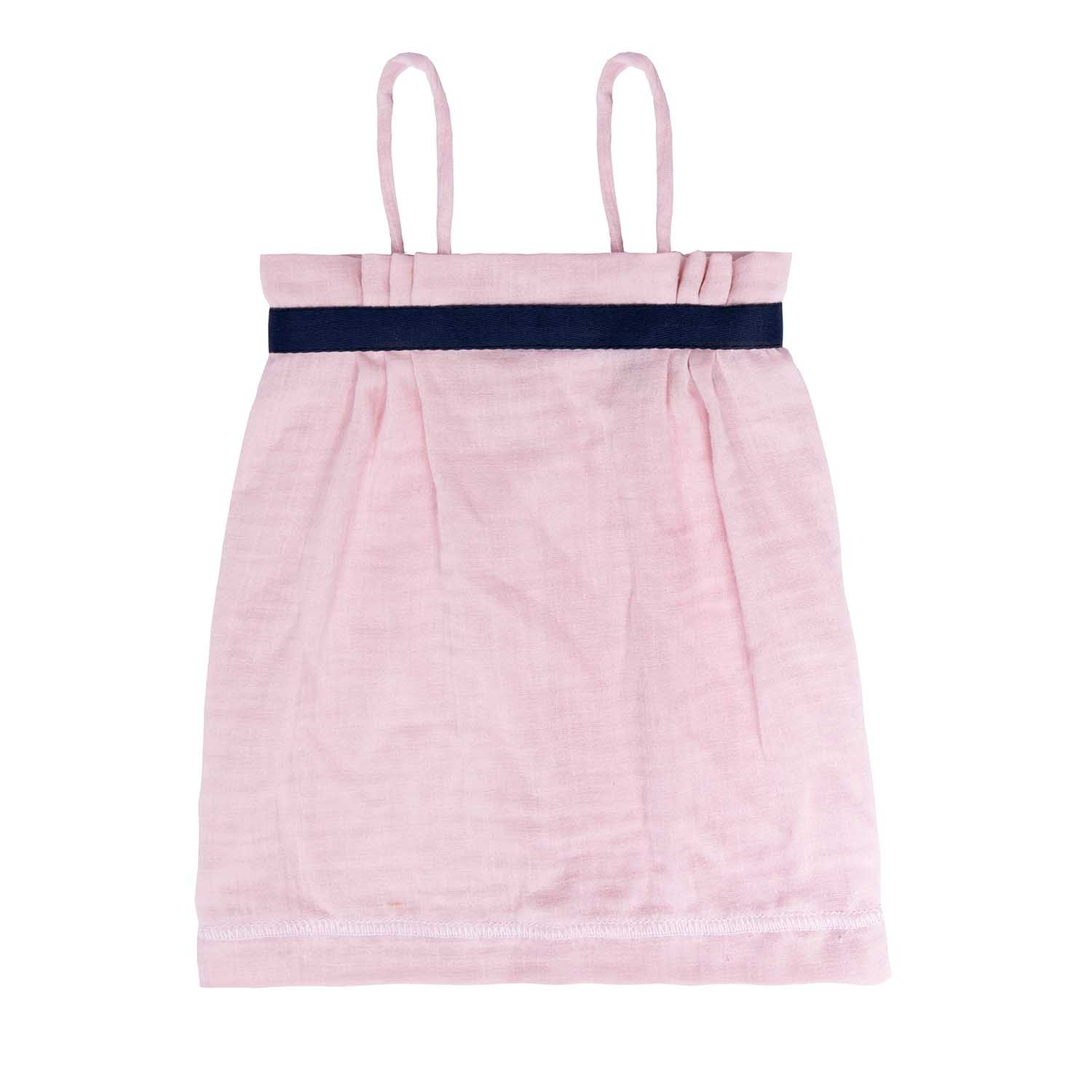 Pink Baby Dress in Muslin