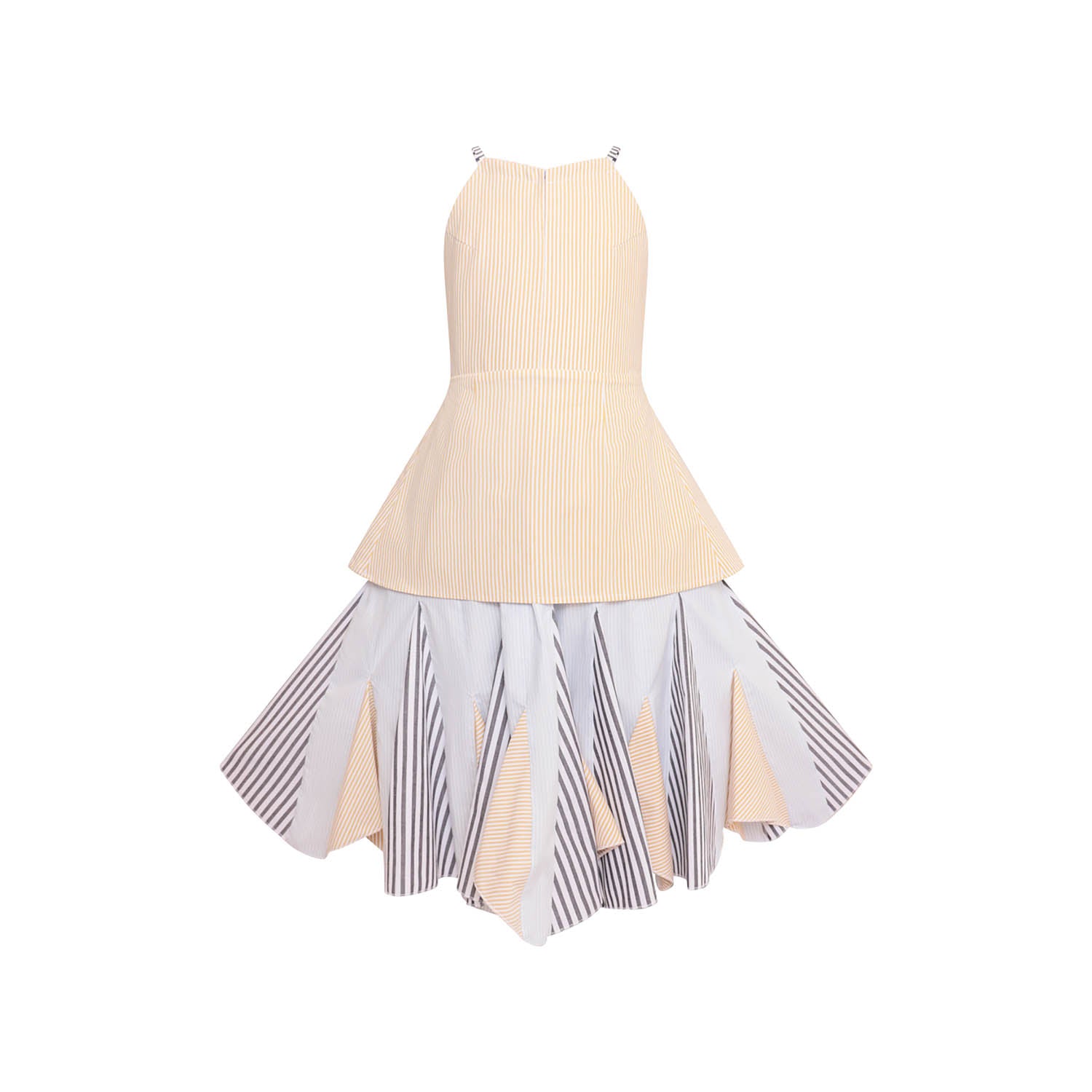 Zero Waste Striped Flower Girl Dress