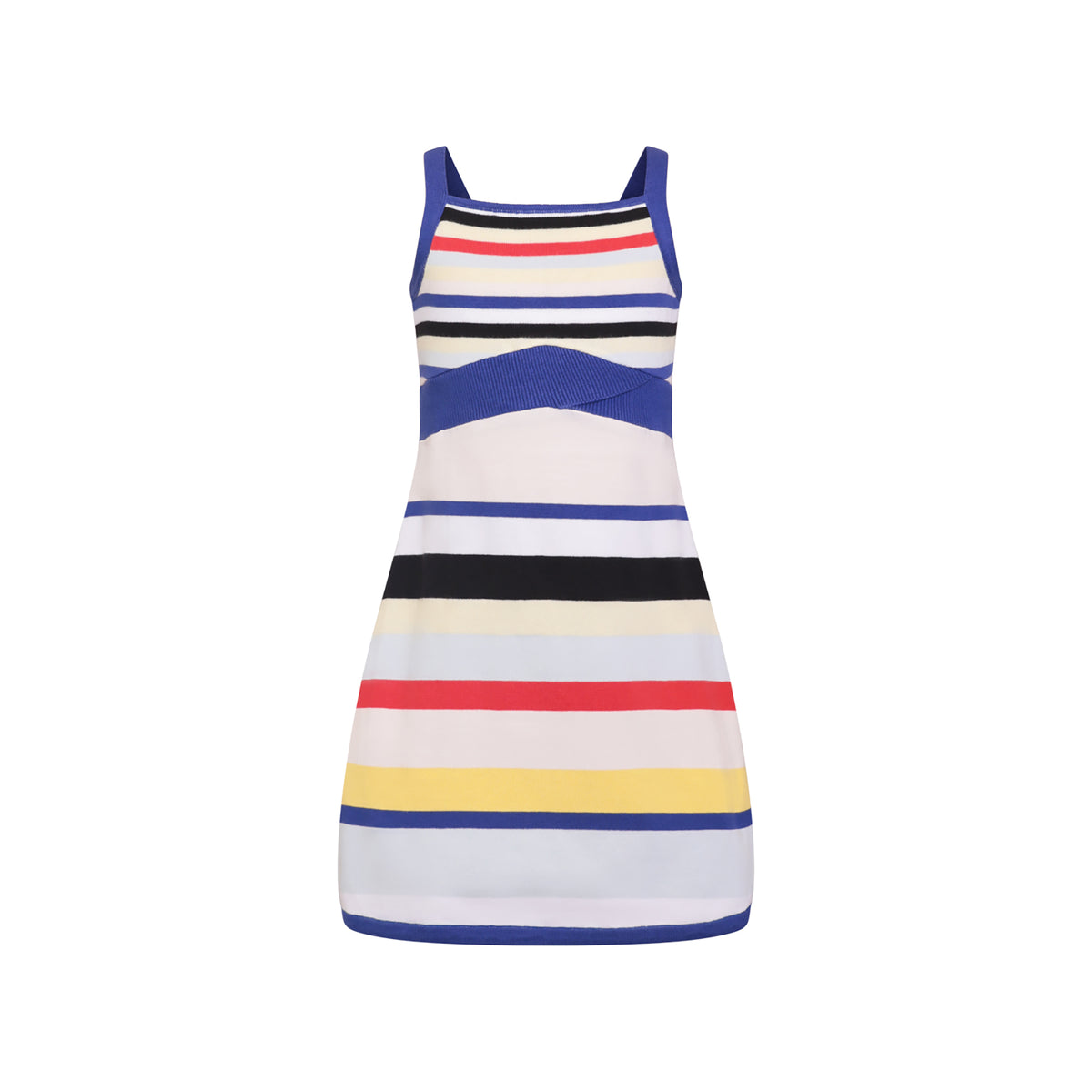bright beach dress Girls with Stripes check the size chart Classy Ways to Style Color:Natural yellow evening dress