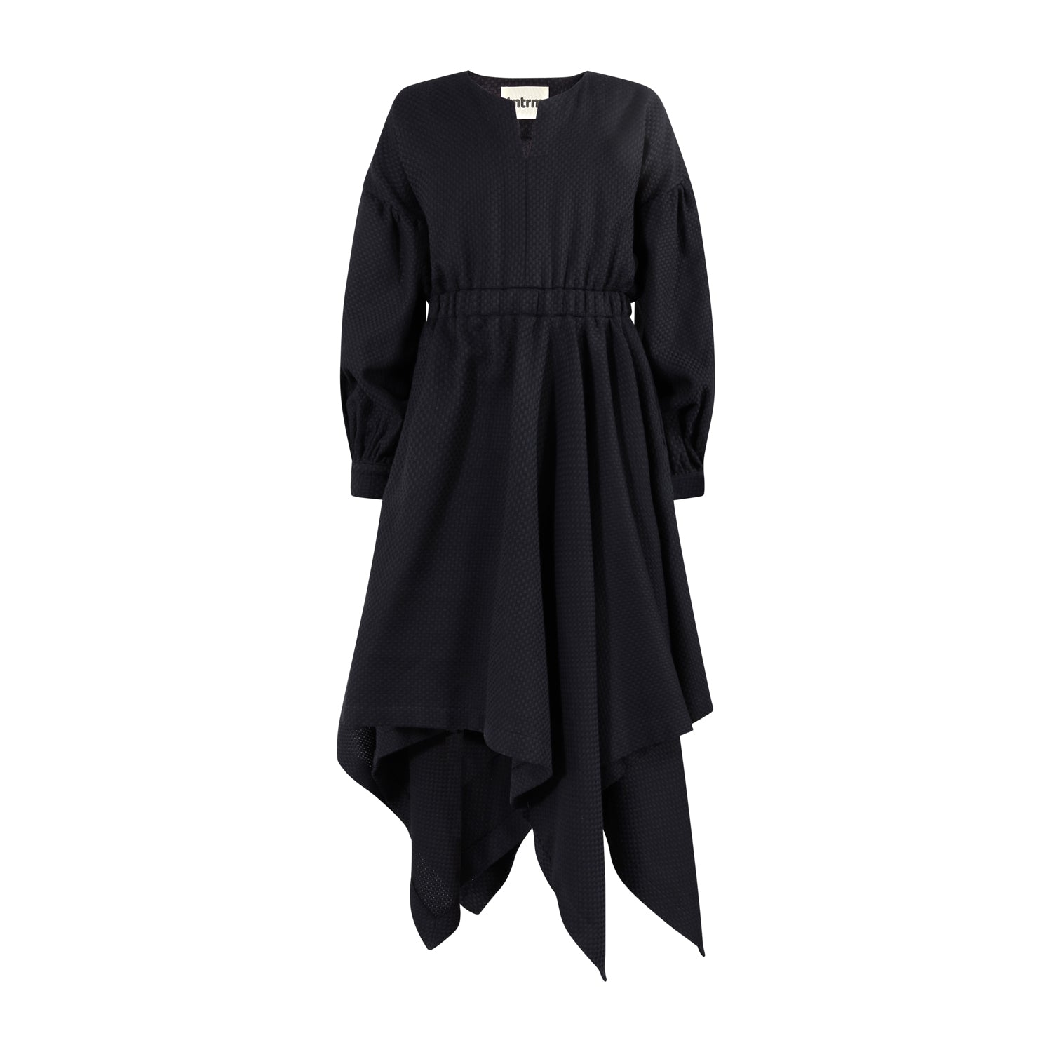 The Drama Dress — Black Biostructure