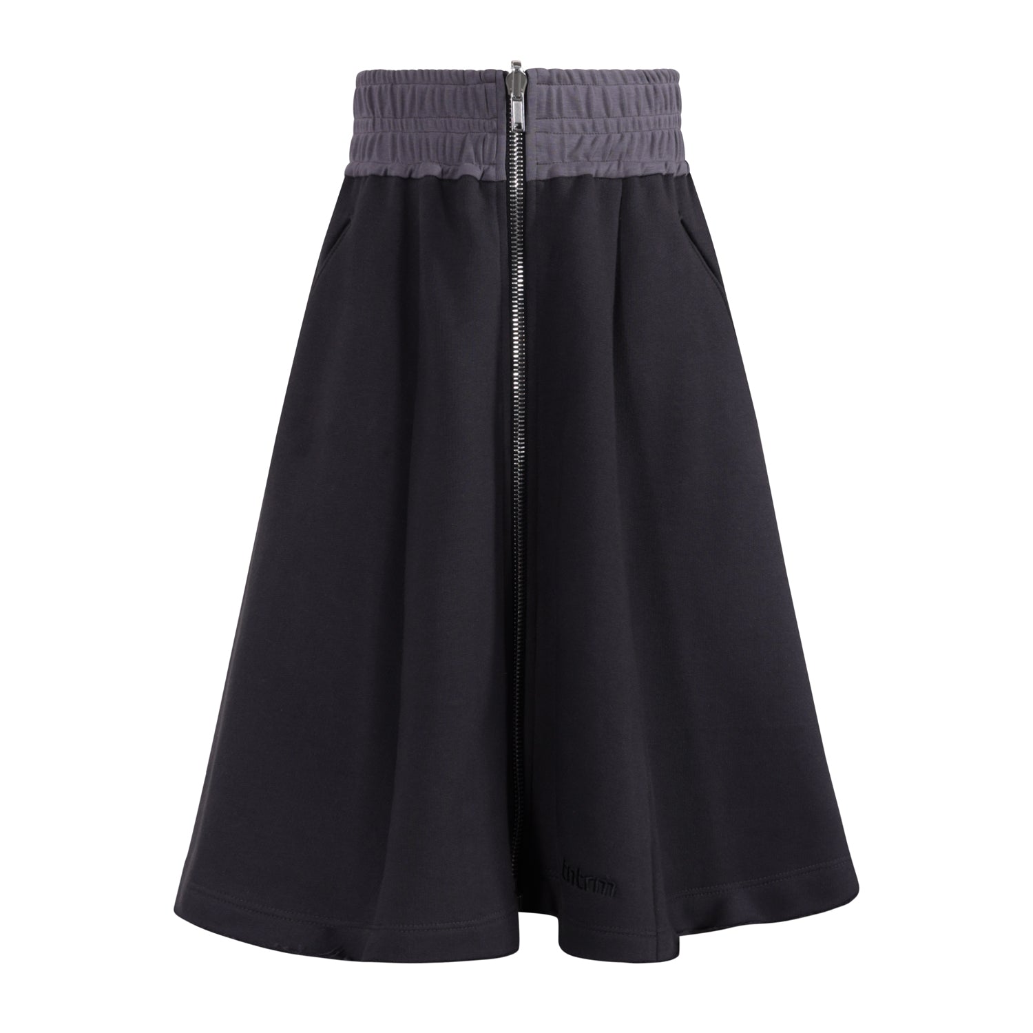 The Sweat Skirt — Lamp Black Cotonea