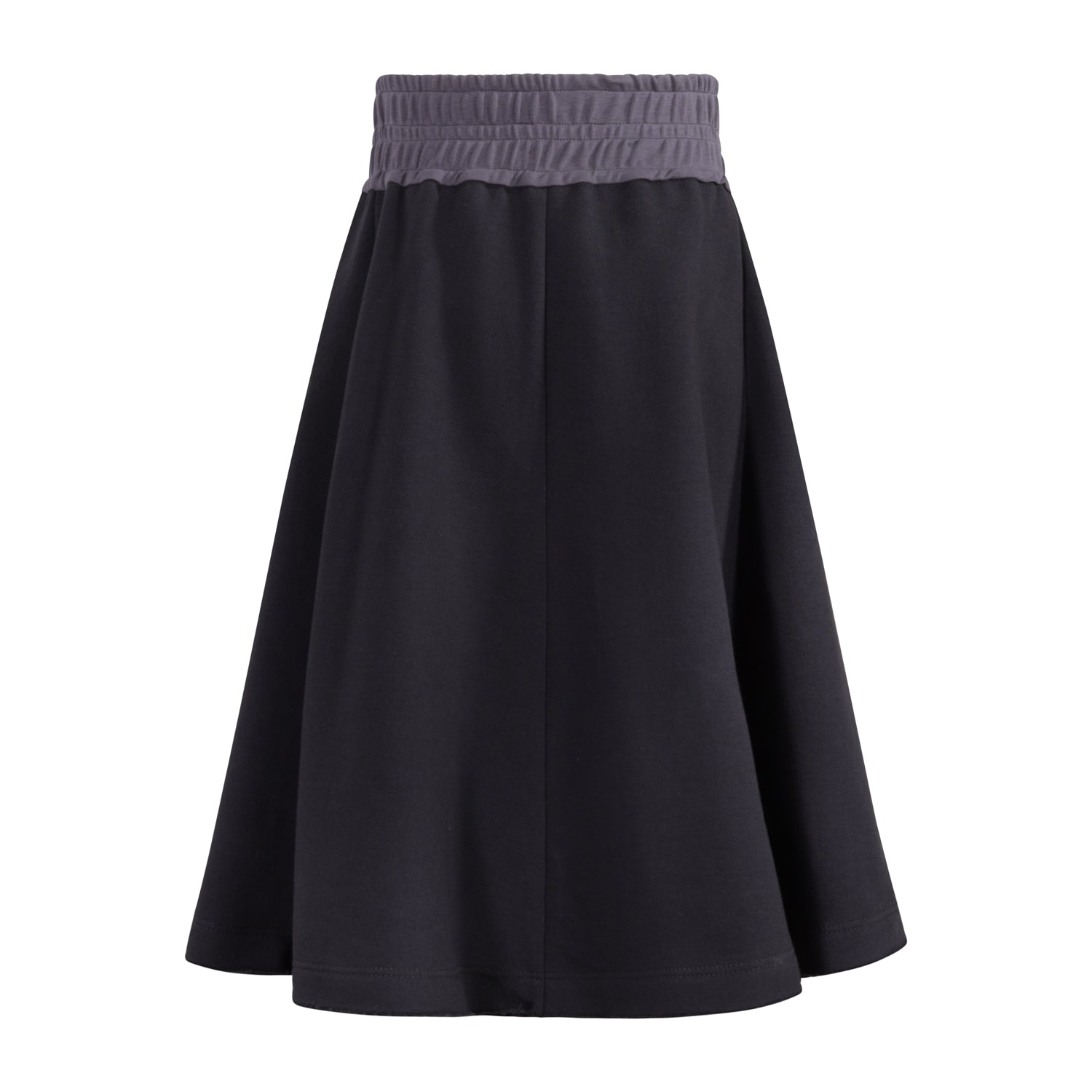 The Sweat Skirt — Lamp Black Cotonea