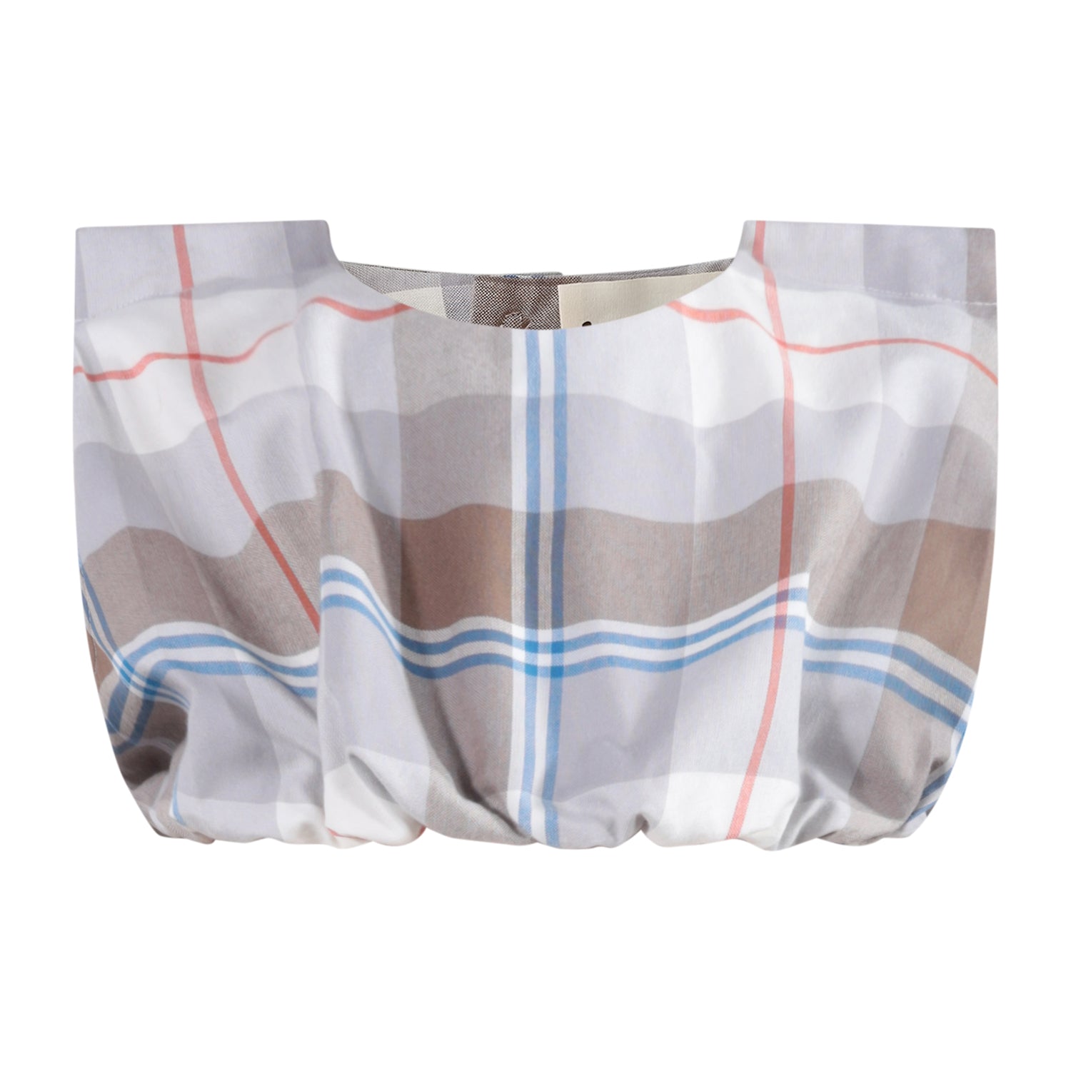 The Tiny Crop Top — Morgado Plaid