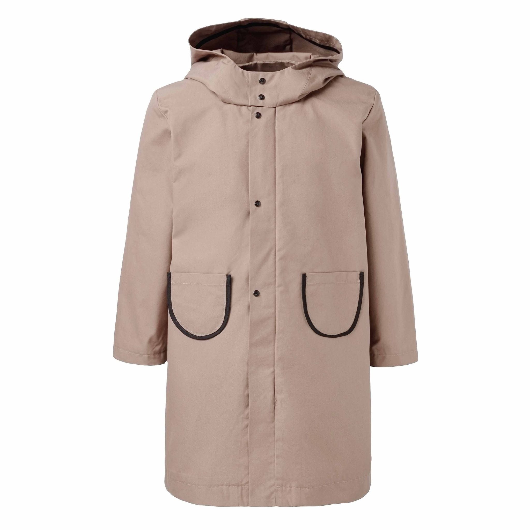 Beige Cotton EtaProof Parka