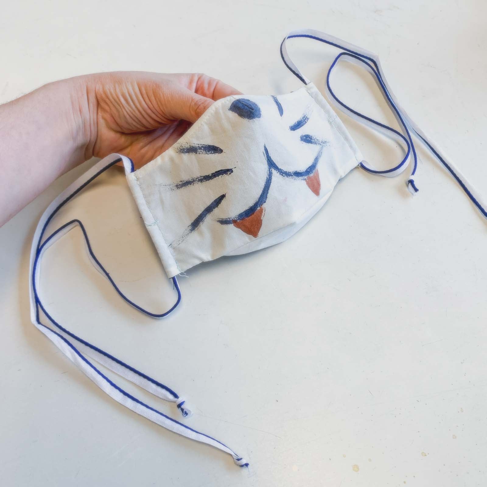 Multisize patroon voor gezichtsmasker van Dinie