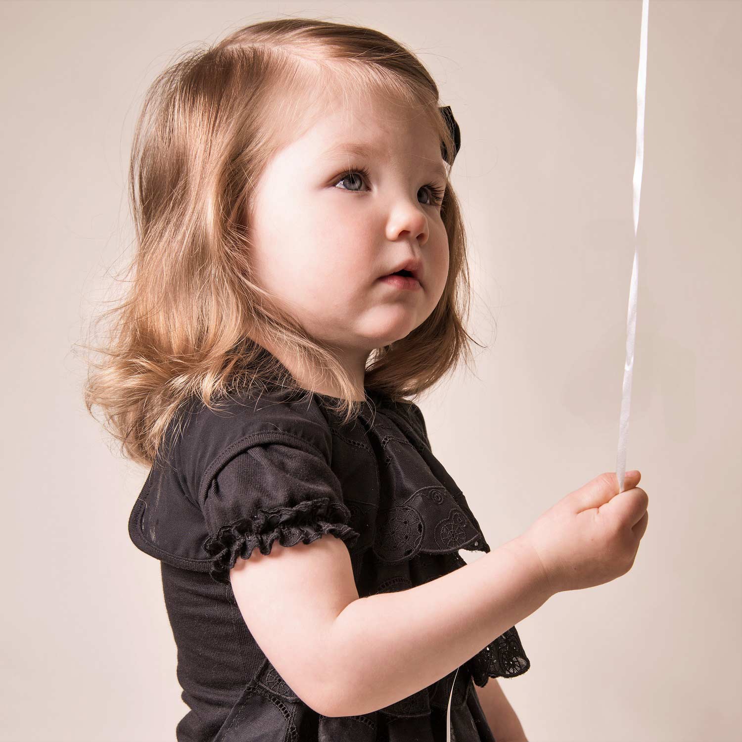 Black Baby Onesie for Girl, Lace Romper for Baby Girl, Cute Baby Onesie