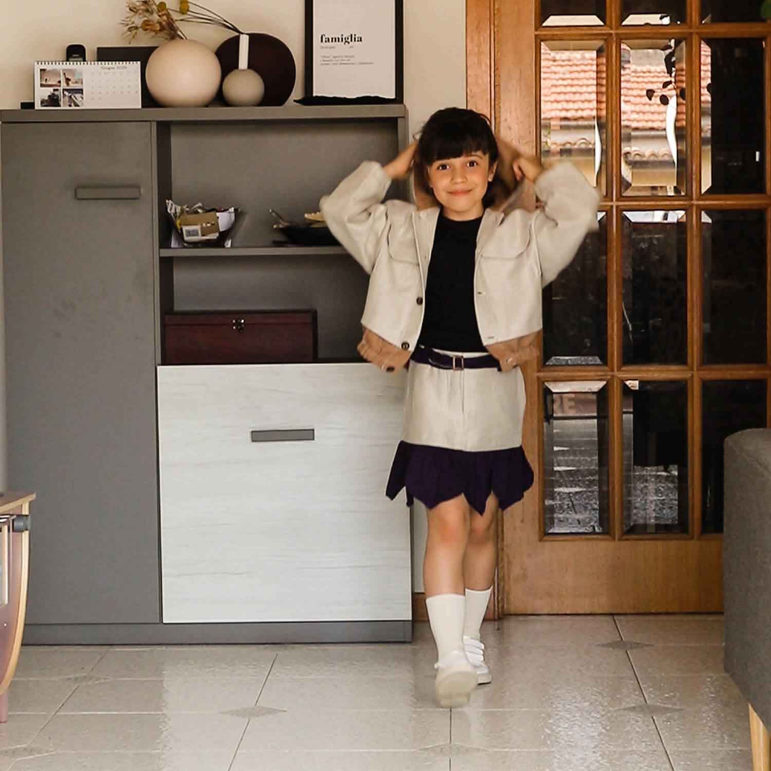 Jongens en meisjes jack met capuchon