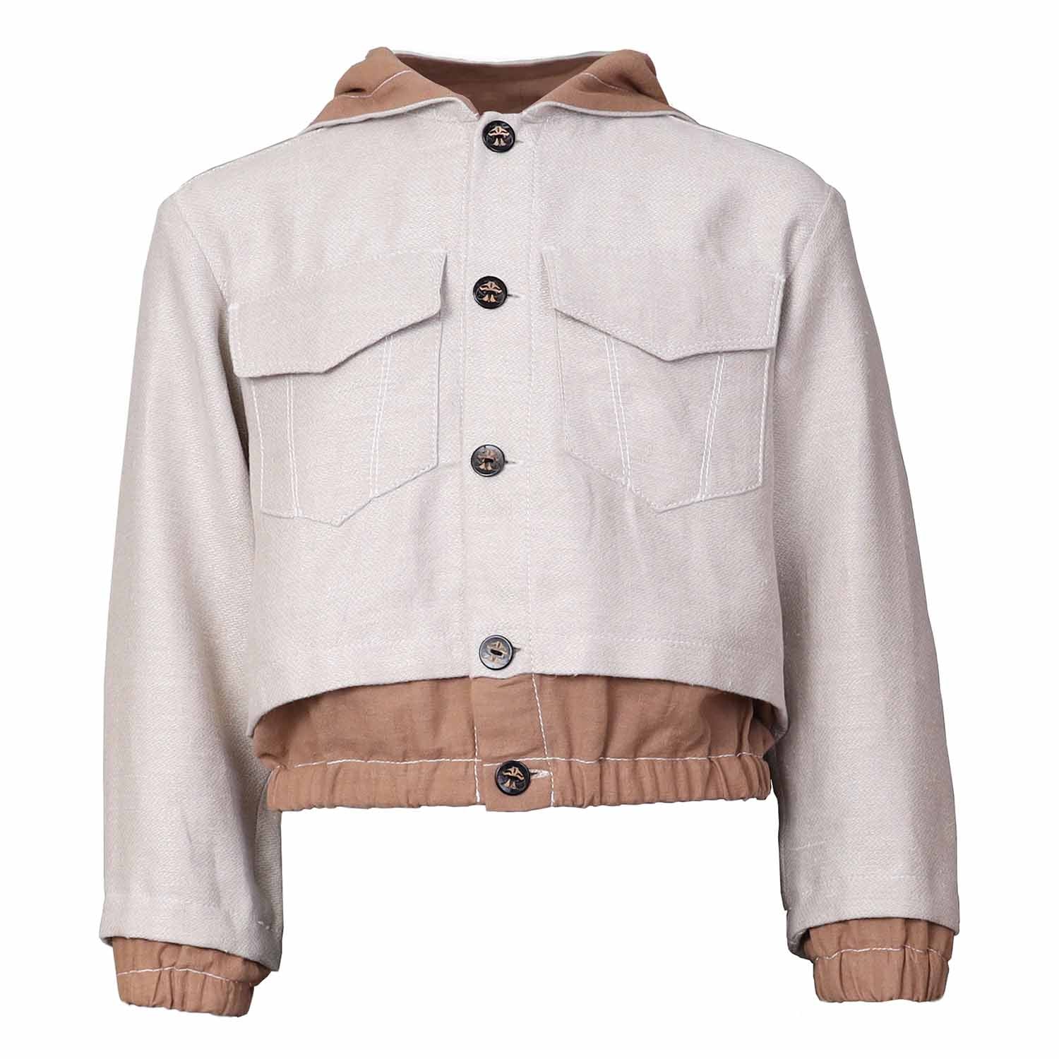 Jongens en meisjes jack met capuchon