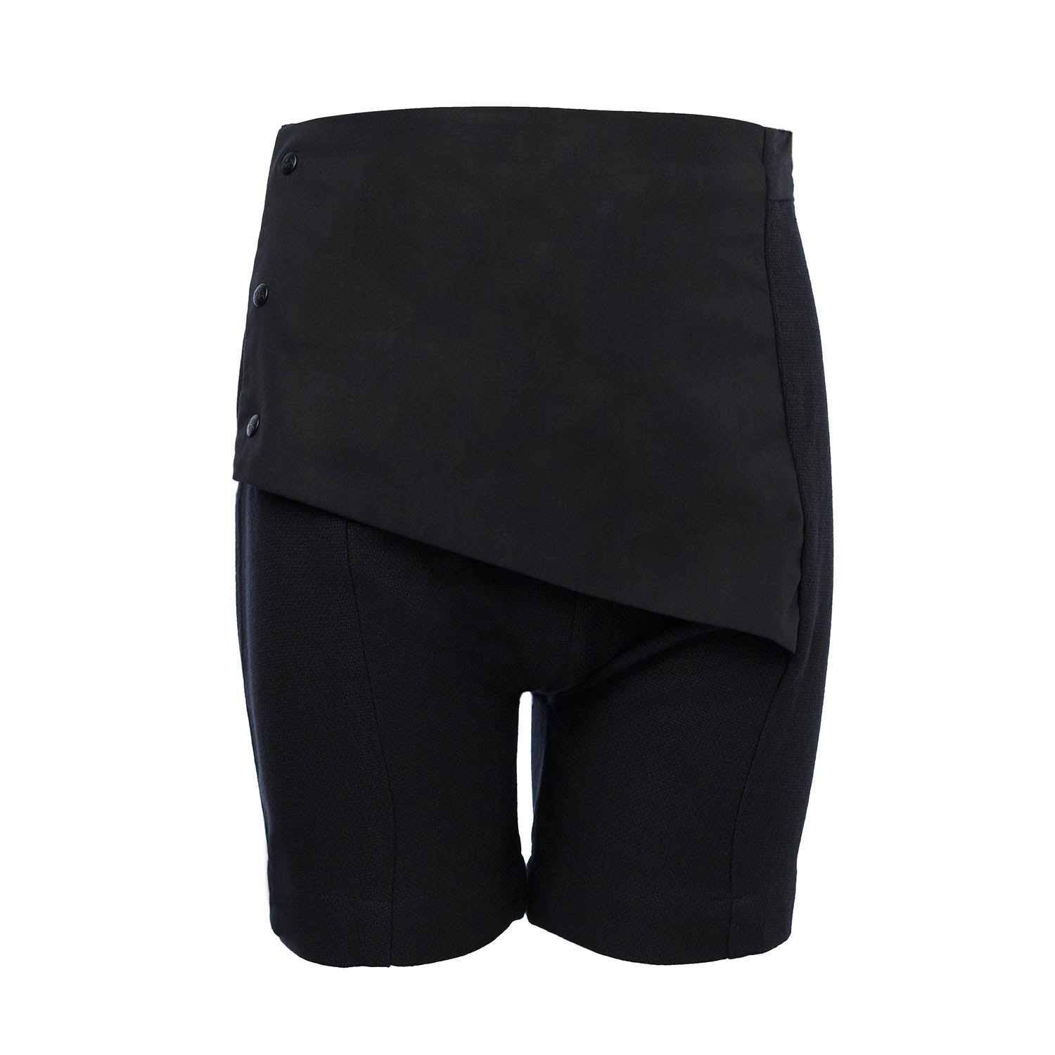 Schwarze Bermudashorts für Jungen und Mädchen