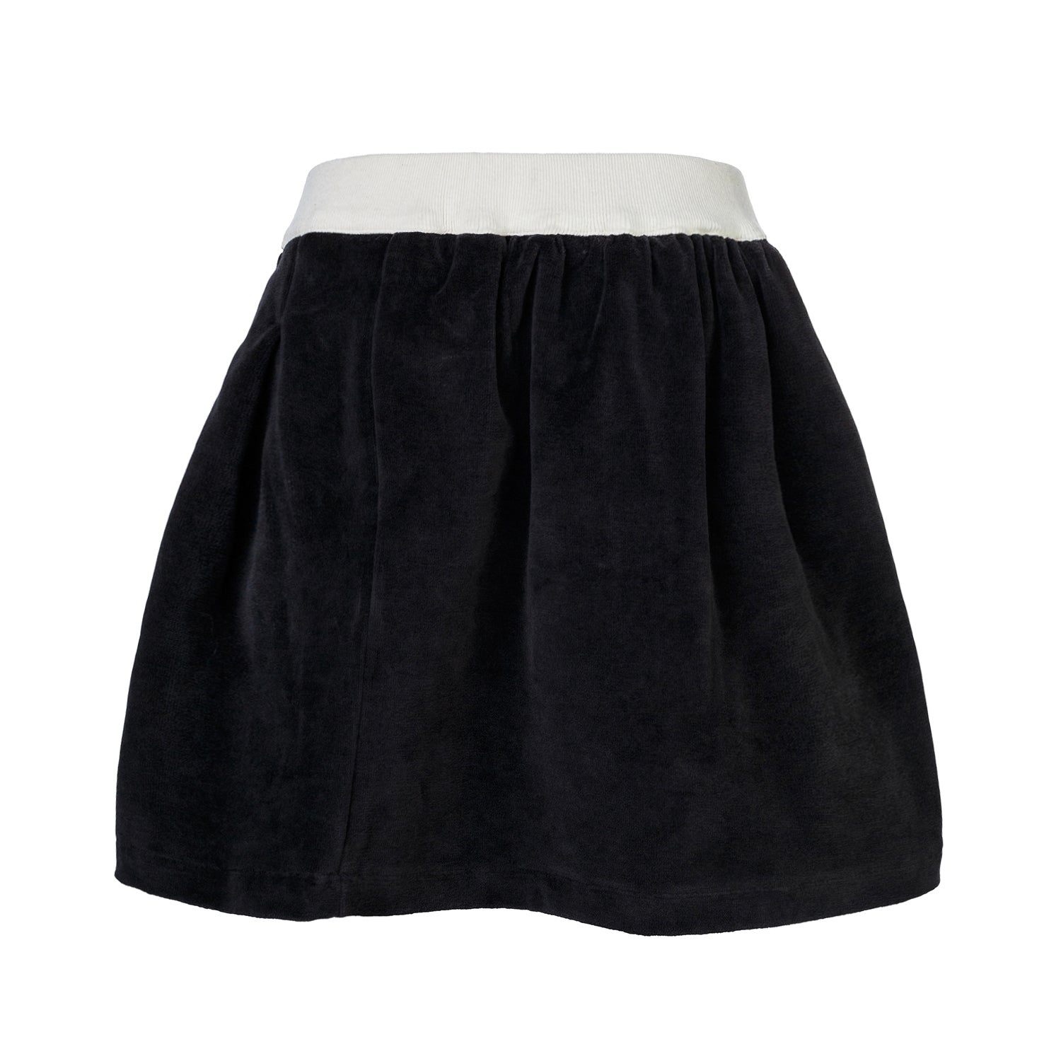 Zwart fluwelen rokje voor meisjes