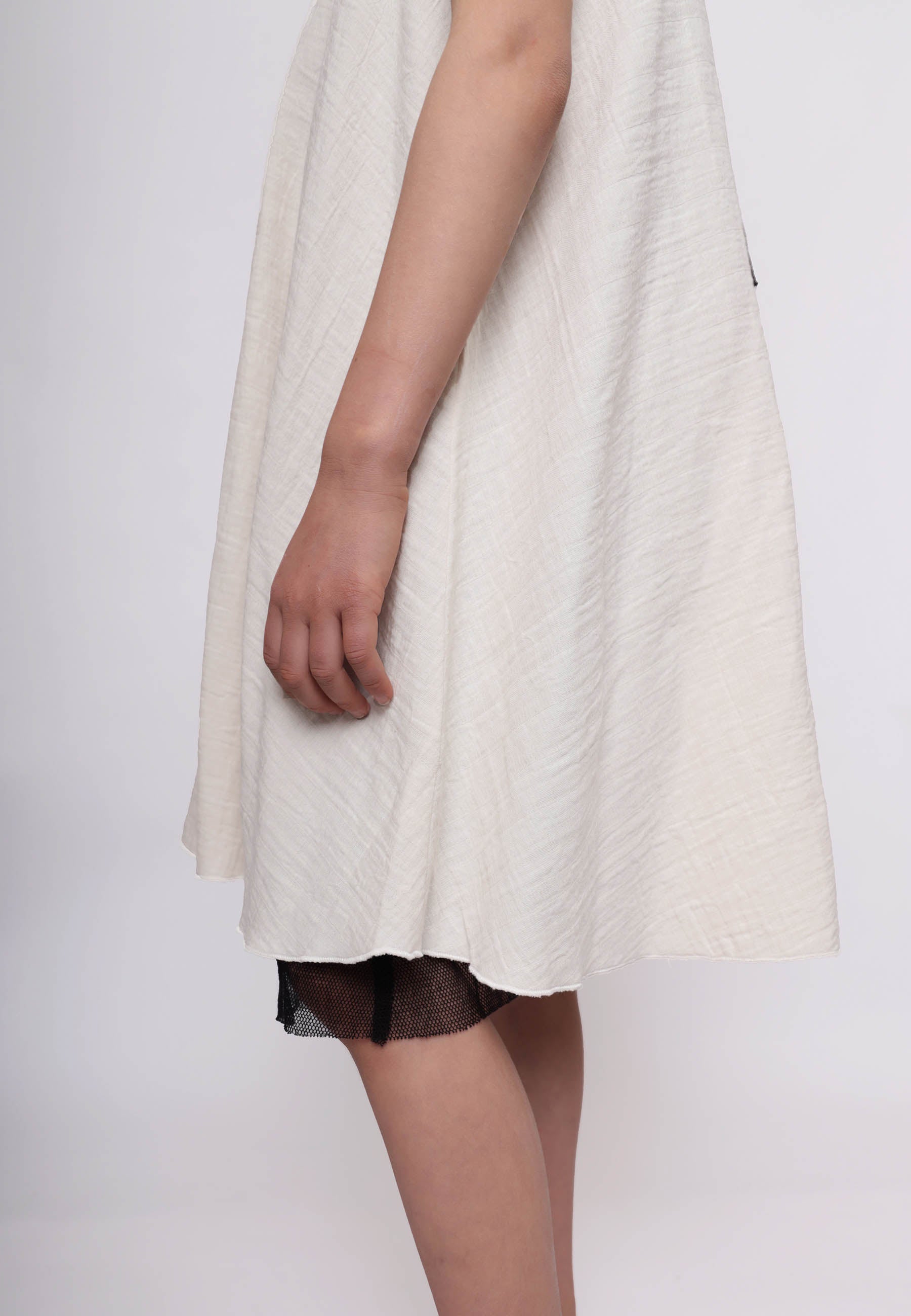 Weißen Baby Doll Dress für Mädchen