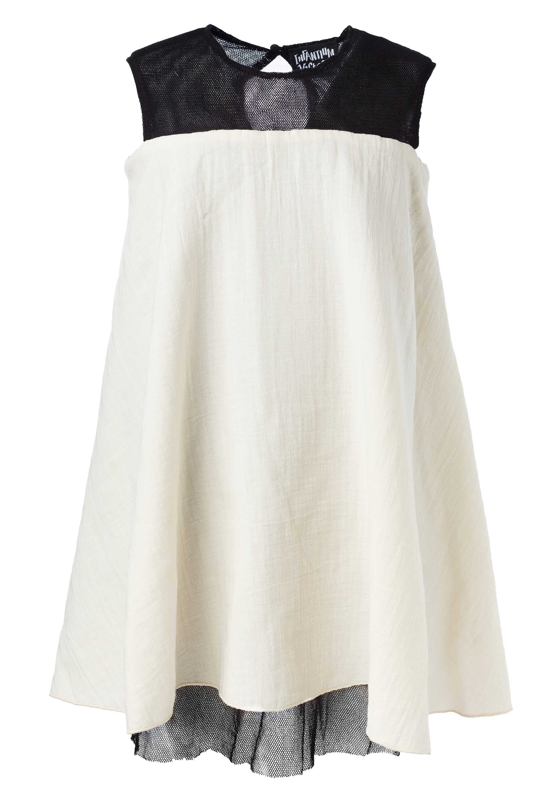 Weißen Baby Doll Dress für Mädchen