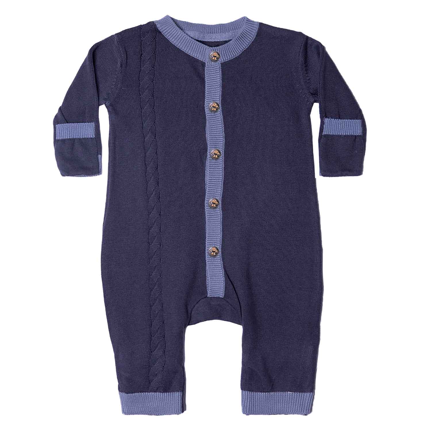 Organic Cotton Knitted Newborn Baby 3-pieces Set