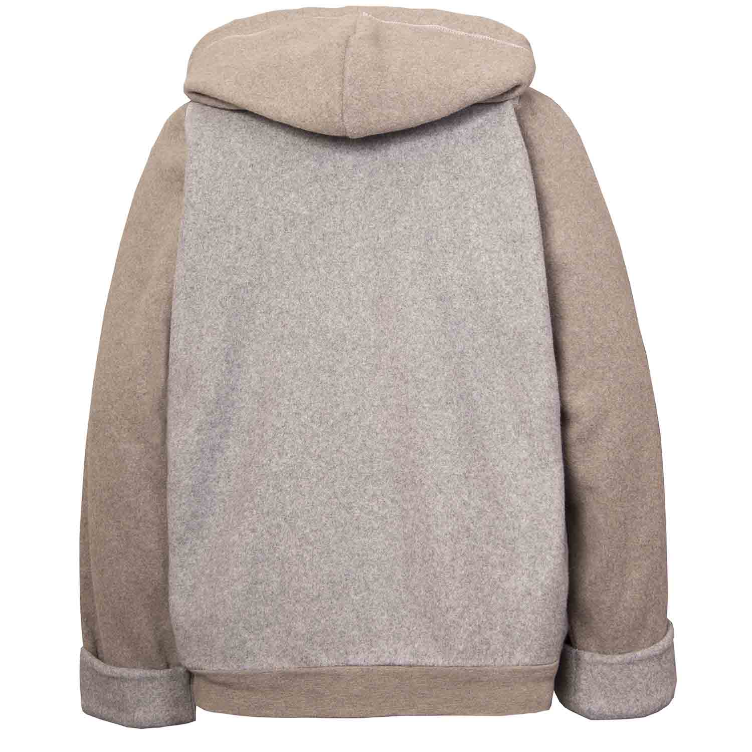 Grey Fleece Hoodie