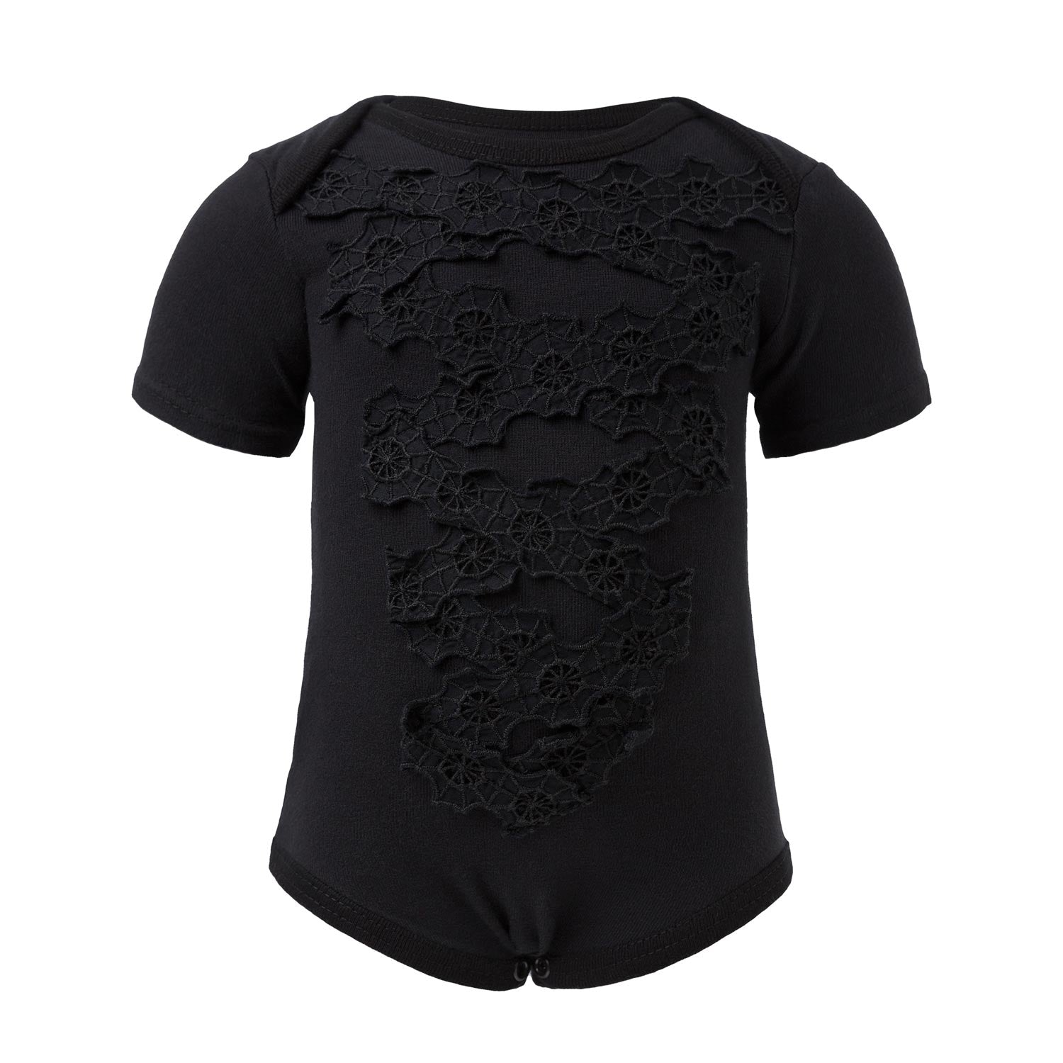 Baby Girl Onesie with Spiderweb Lace