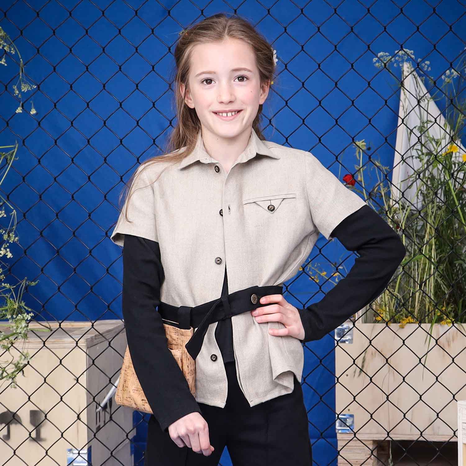 Linen Dress Shirt for Kids