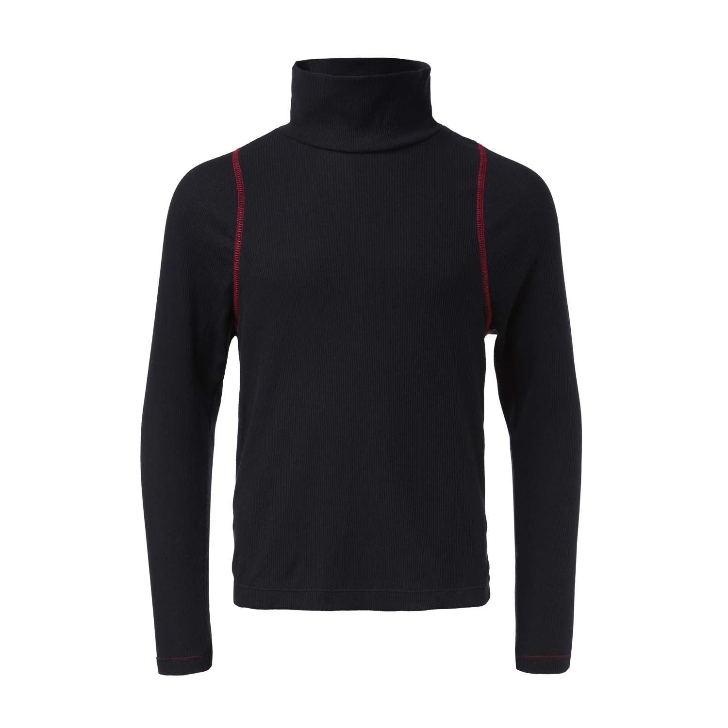 Kids' Black Turtleneck Top