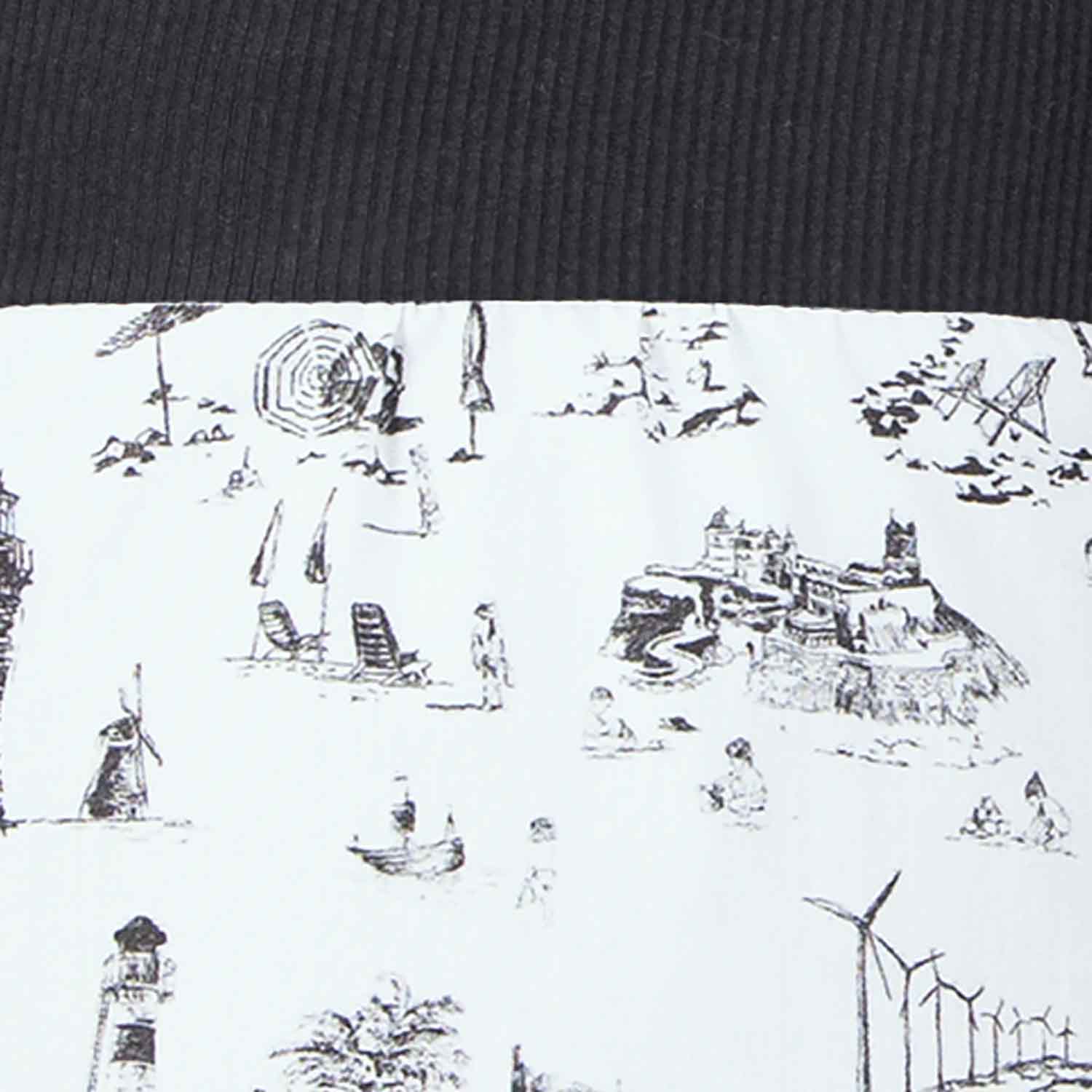 Baby Dress with Vintage Print