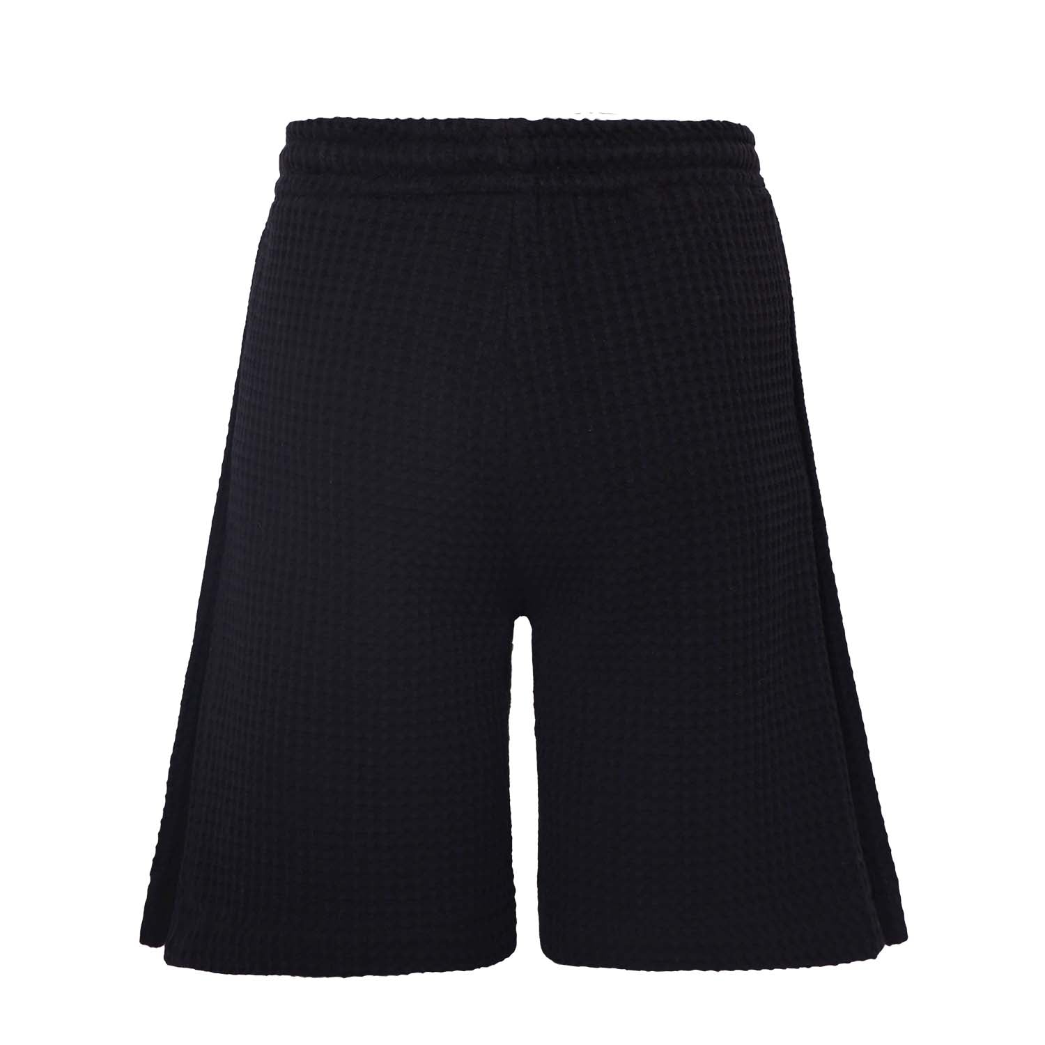 Boys and Girls Black Bermuda Shorts
