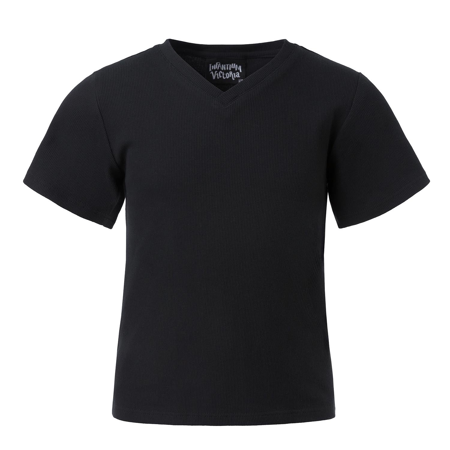 V-Neck Fine Jersey Top