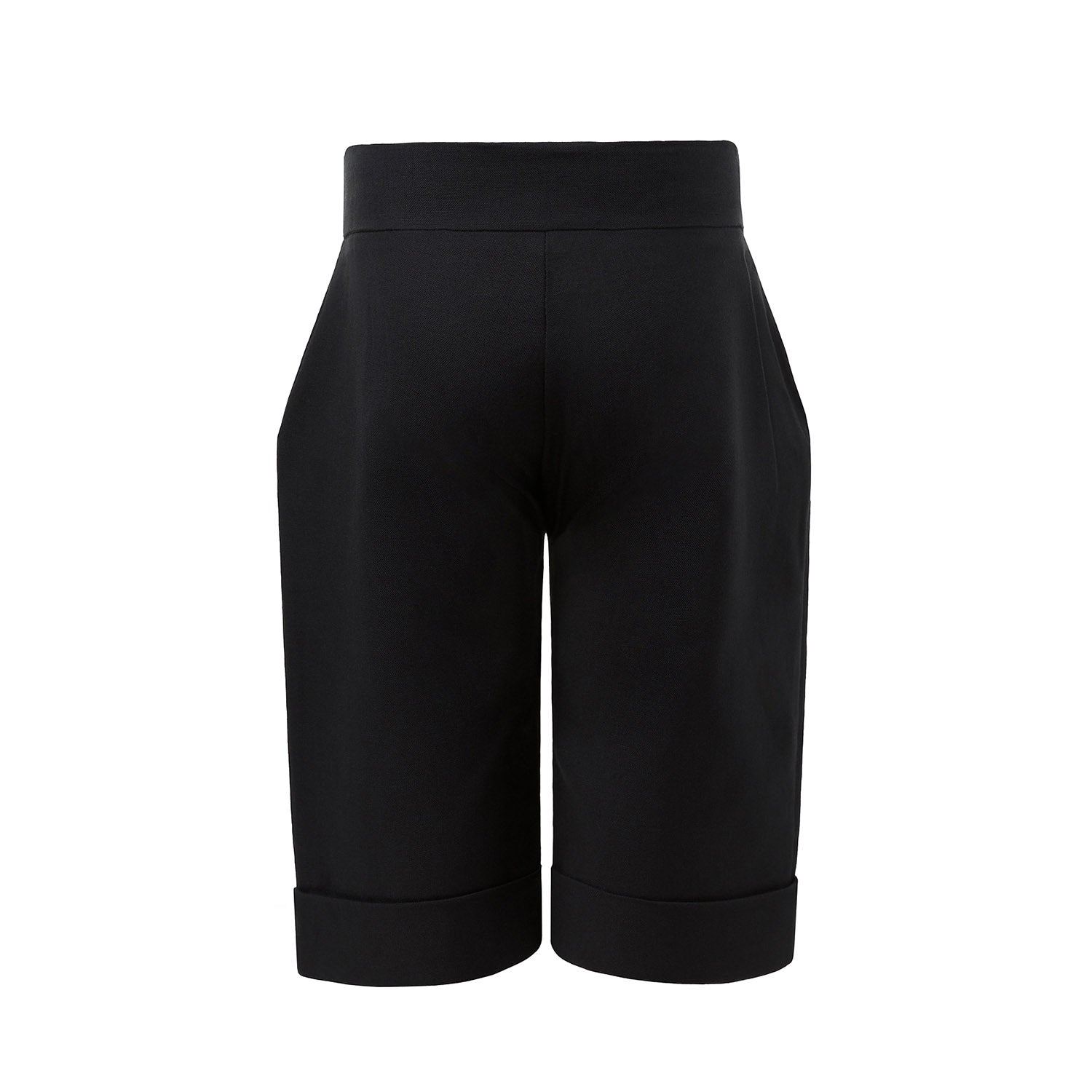Black Puffed Pants
