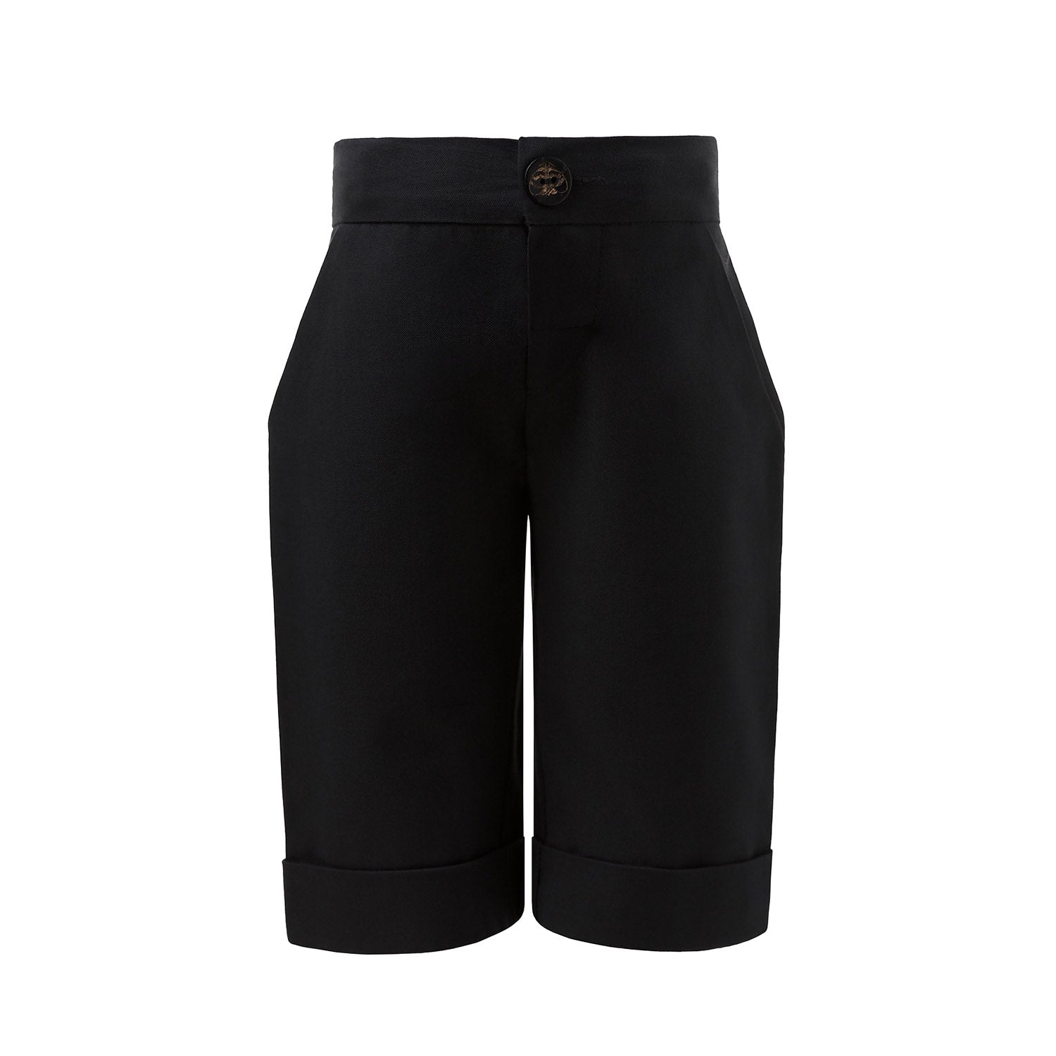Black Puffed Pants