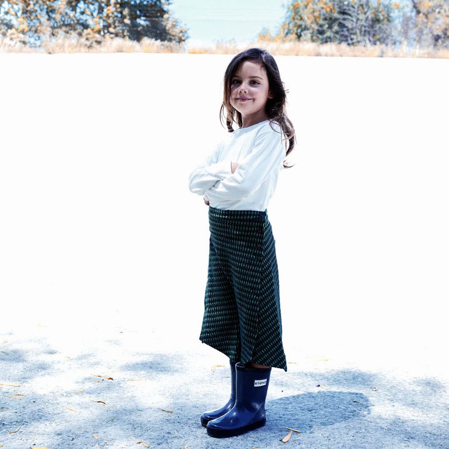 Grüne Culottes-Shorts