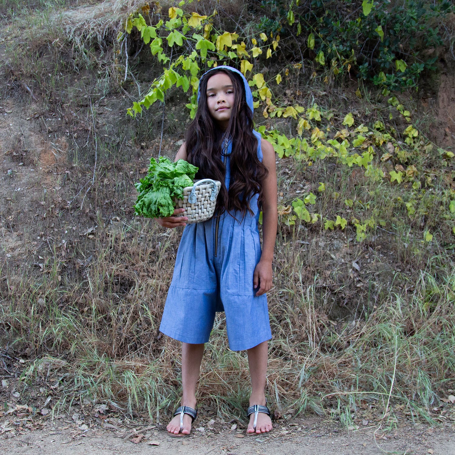 Boys and Girls Jumpsuit with Hood