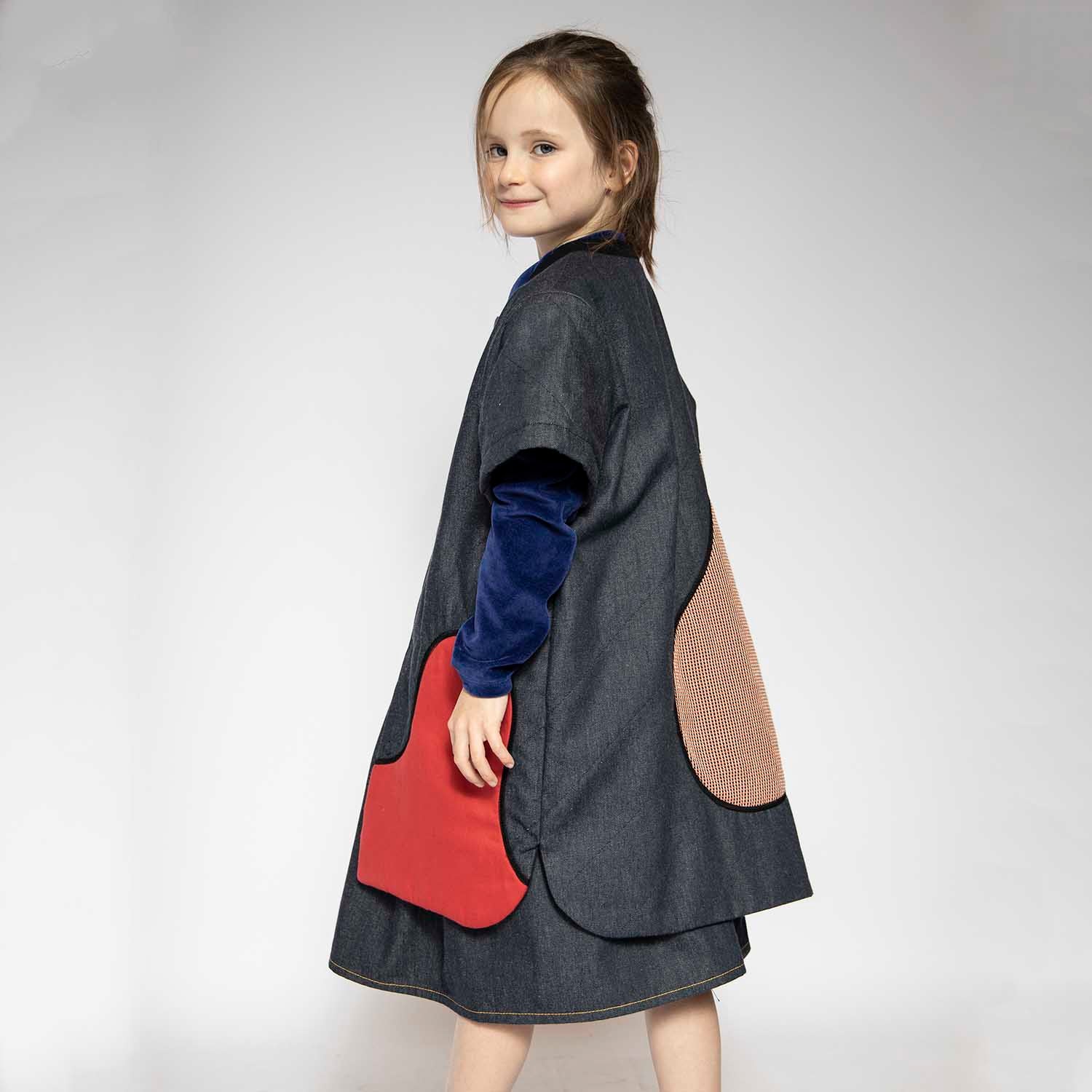 Boys and Girls Denim Vest