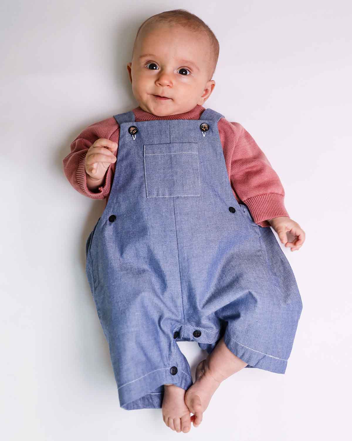 Baby Denim Playsuit
