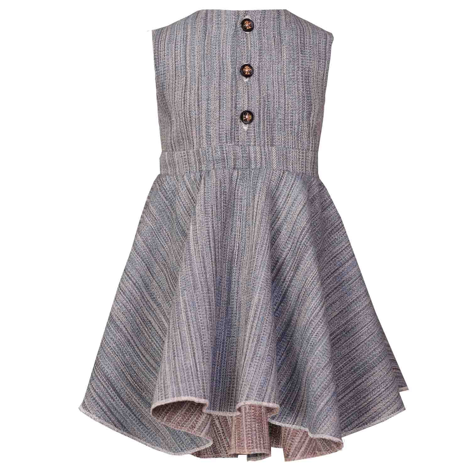 Blaues Kleid für Baby-Mädchen