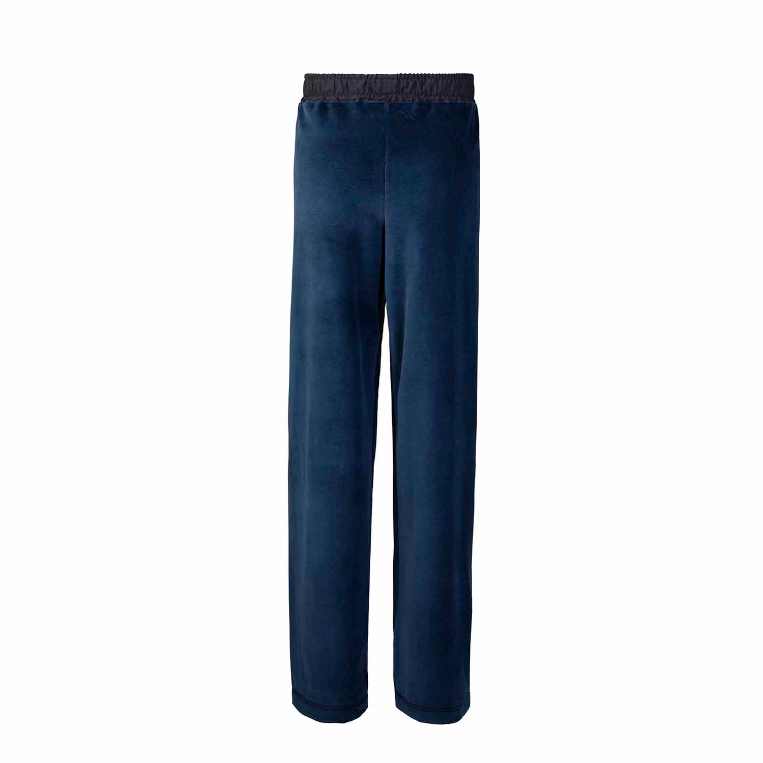 Königsblaue Samthose für Kinder