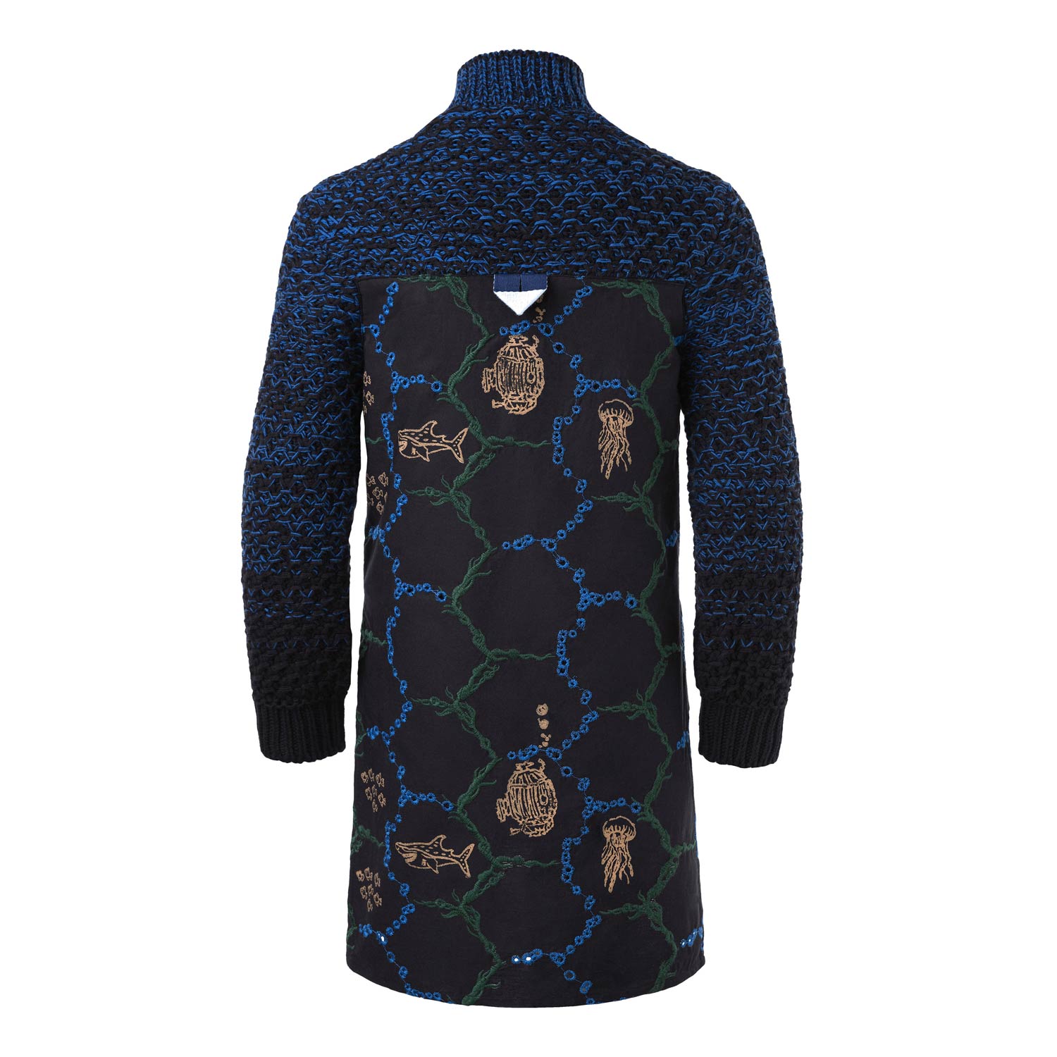 Festive Shirt with Knitwear - Organic Cotton