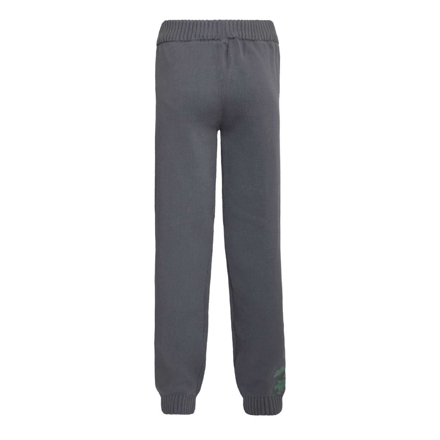 Grey Boys Christmas Leggings