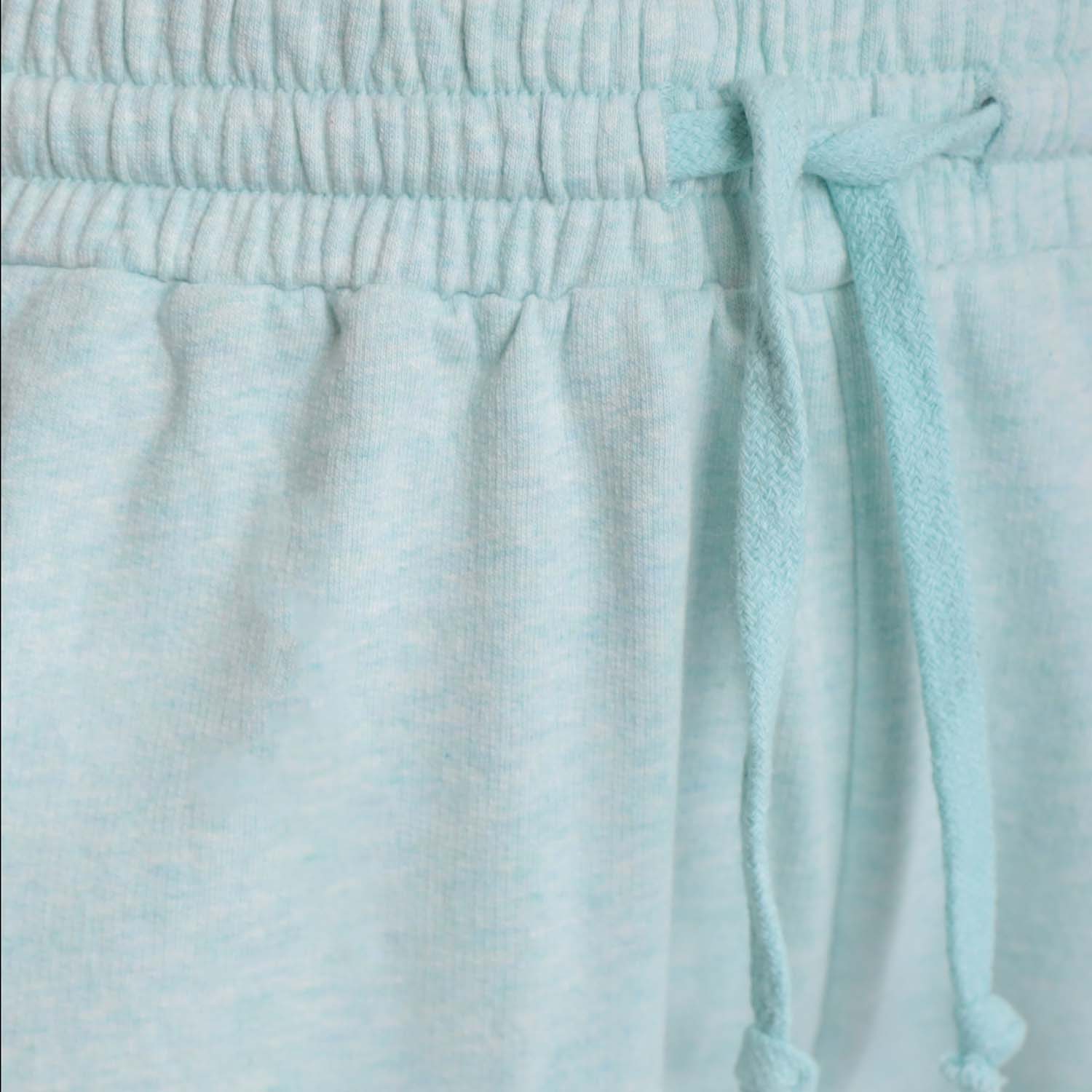 Mint Green Girls and Boys Sweat Shorts
