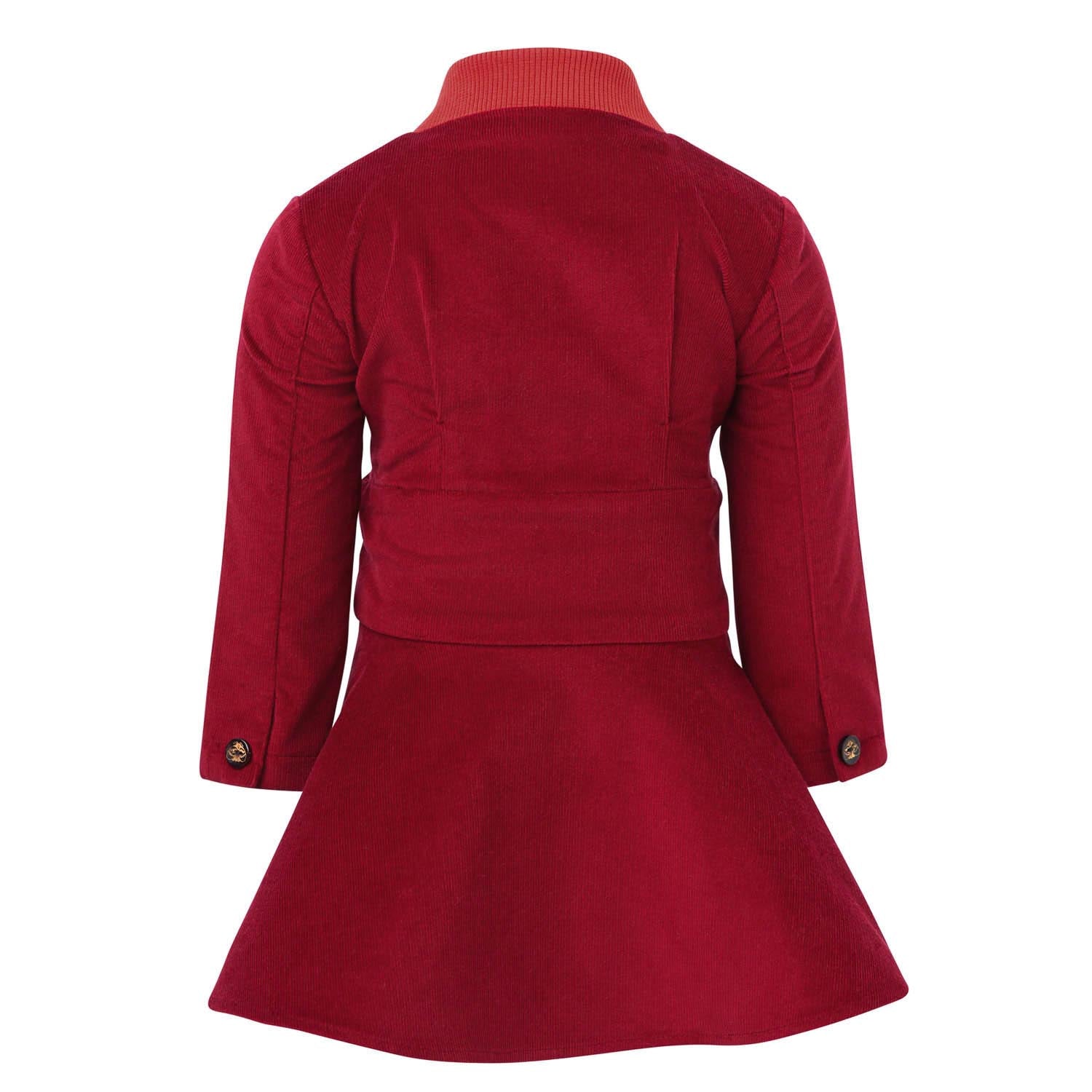 Red Velvet Baby Dress