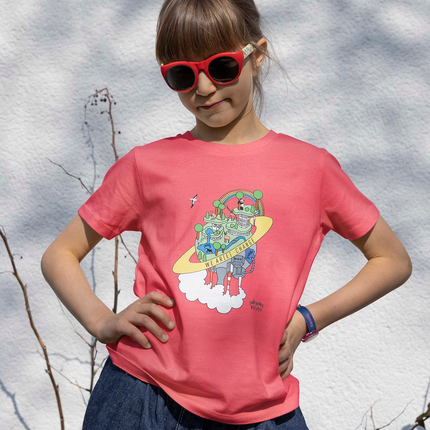 Grafik-T-Shirts für Jungen und Mädchen - Earth Day Print