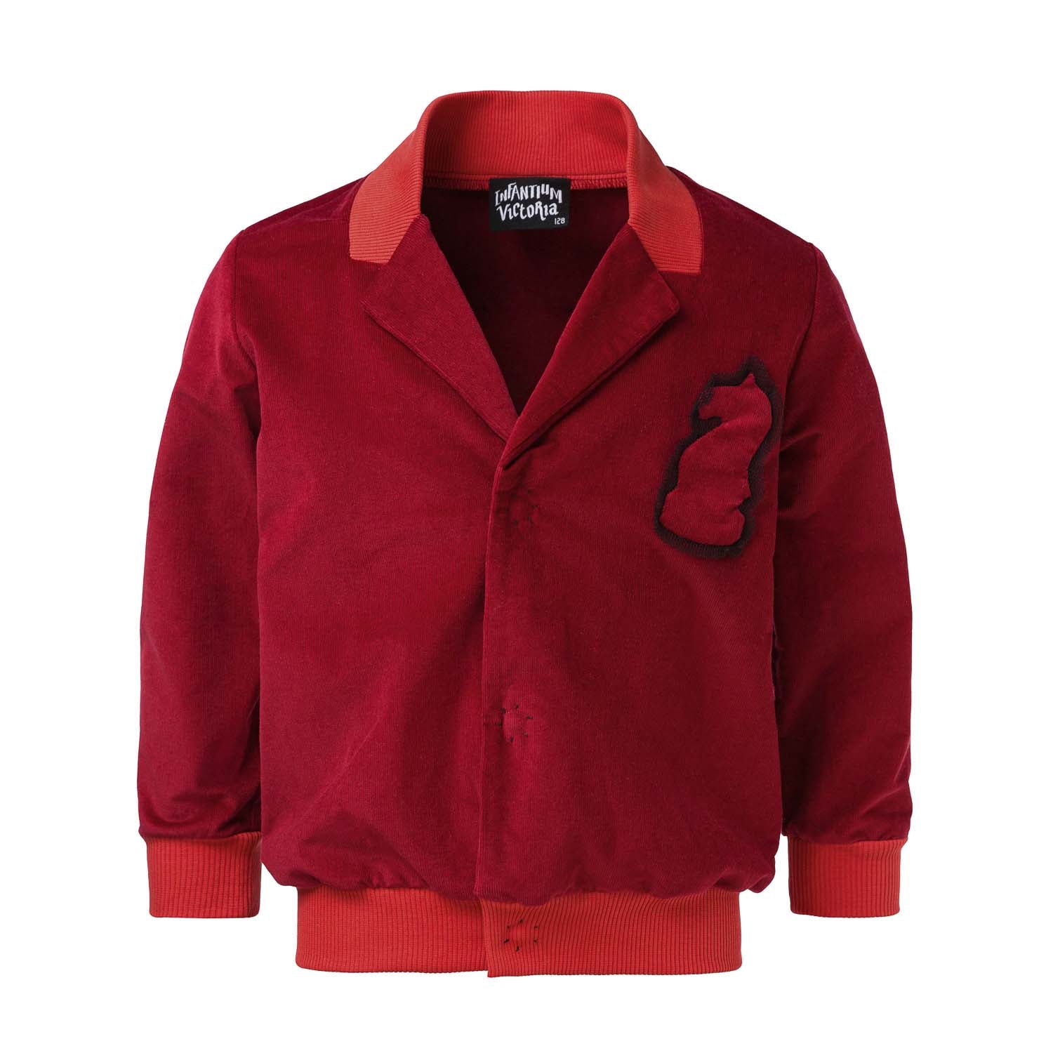 Red Velvet Blazer