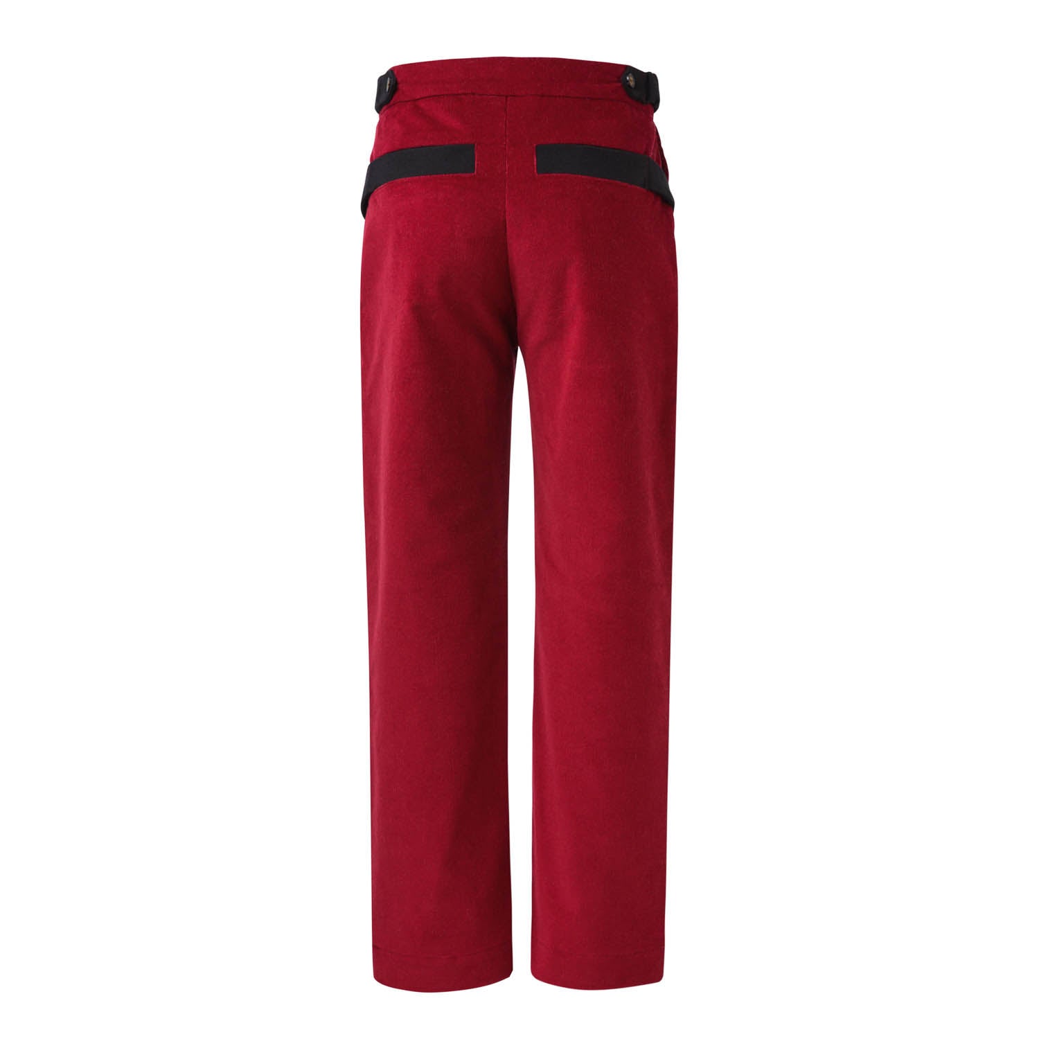 Rote Cordhose