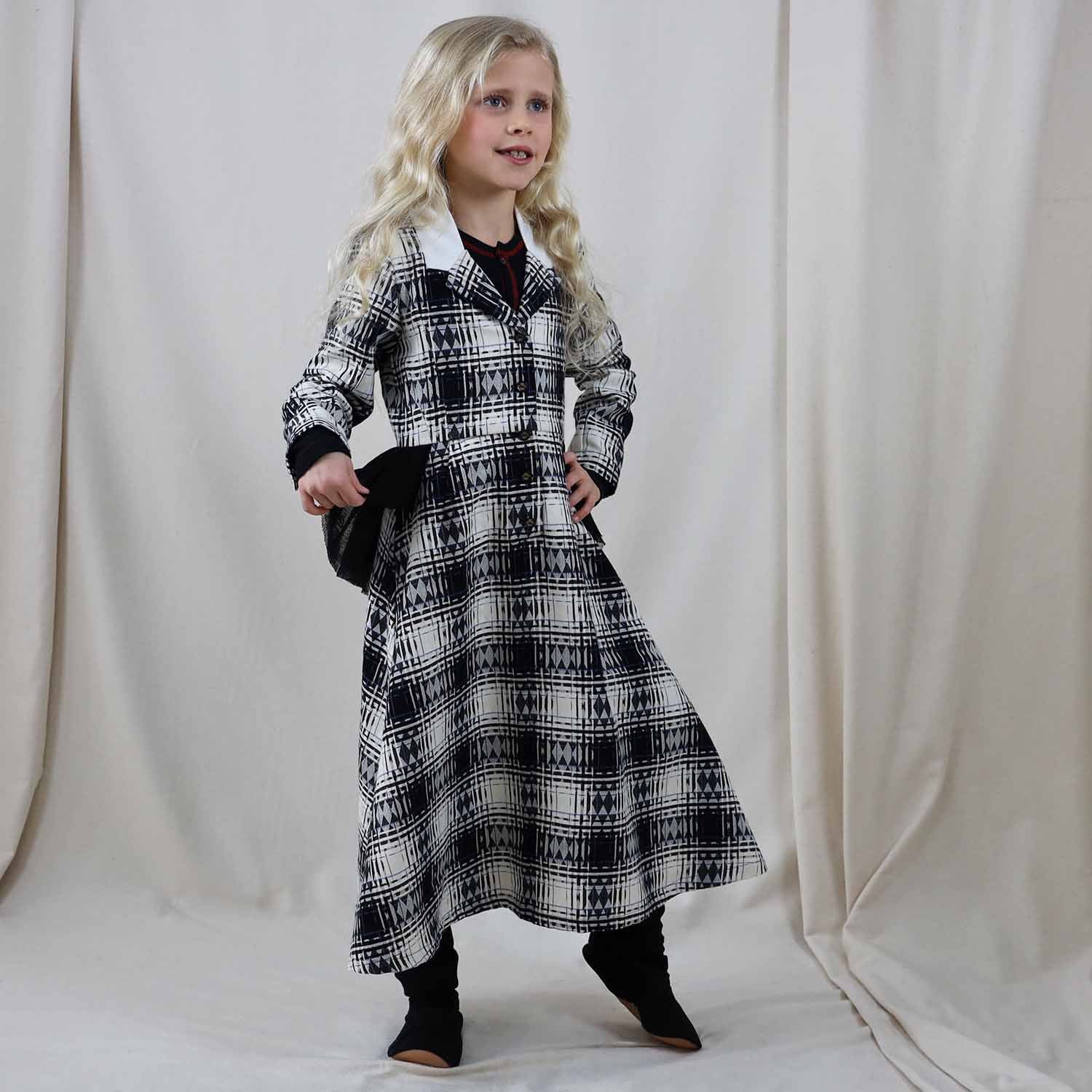 Tartan Bustle Dress