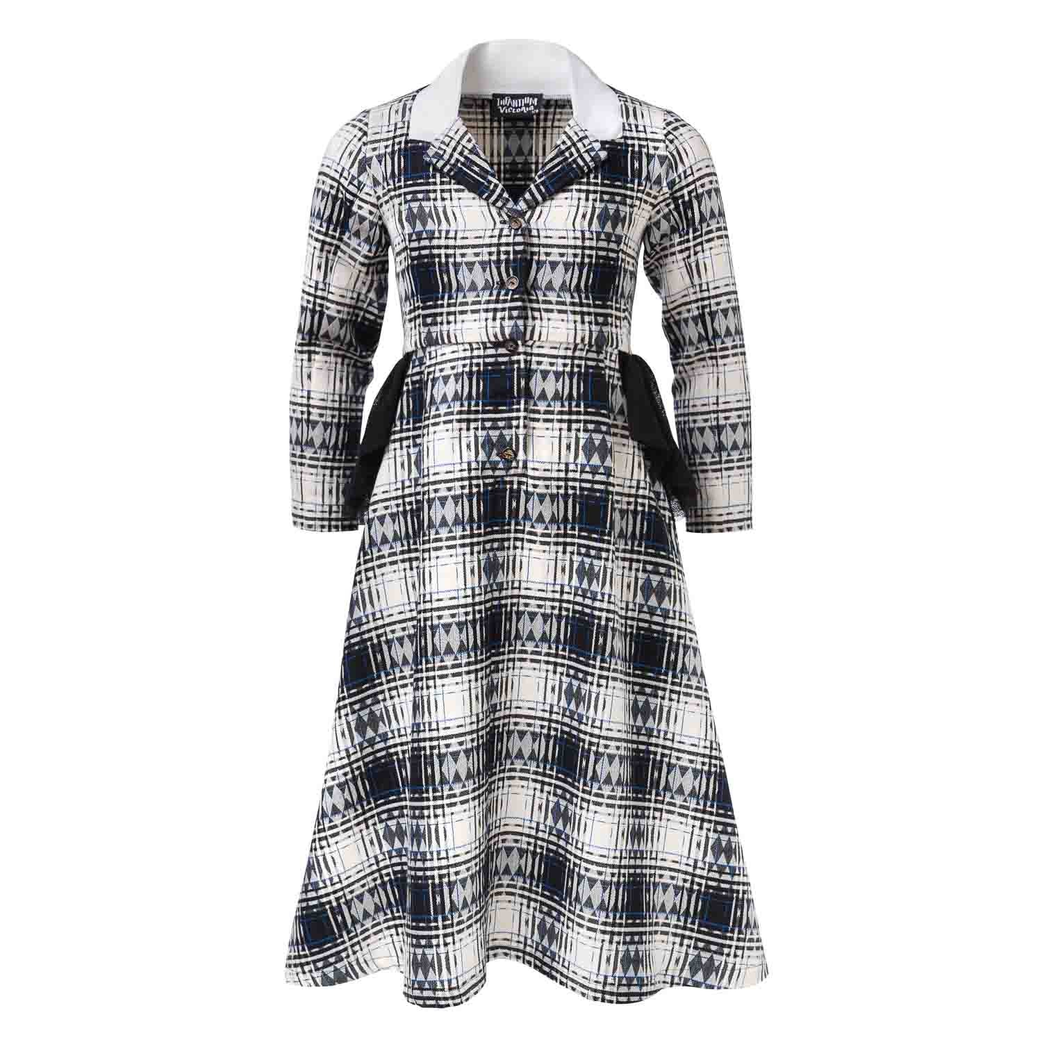 Tartan Bustle Dress