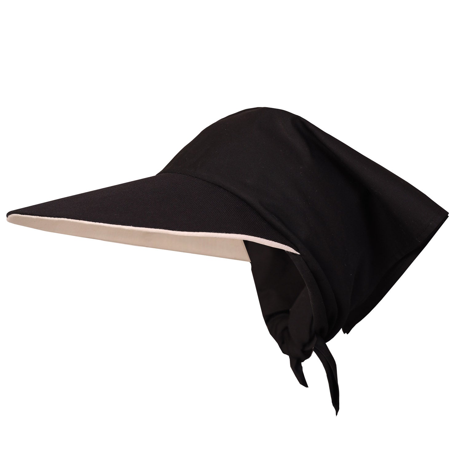 Bandana van zwart katoen
