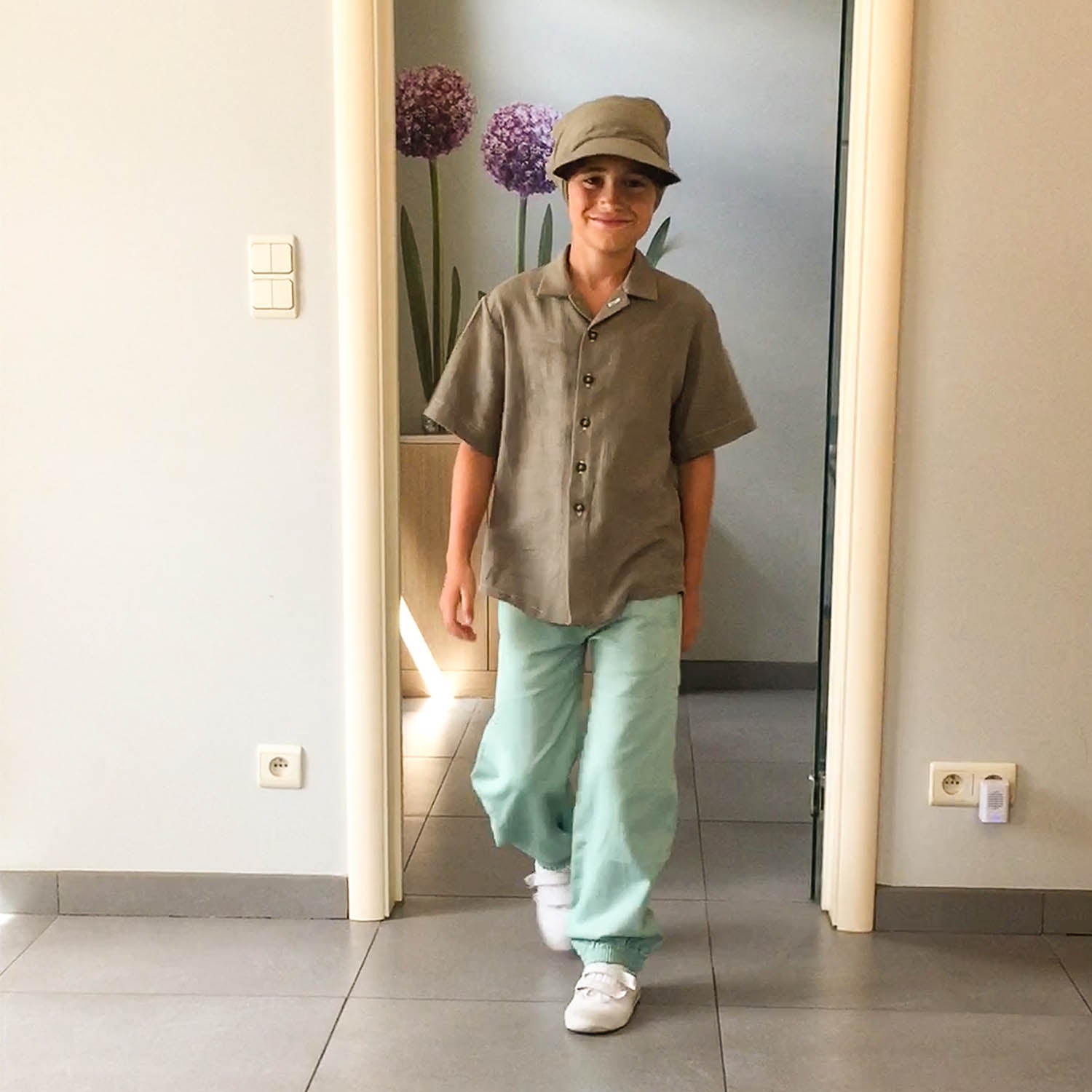 Piratenhose Mädchen- und Jungenhose aus Bio-Baumwolle