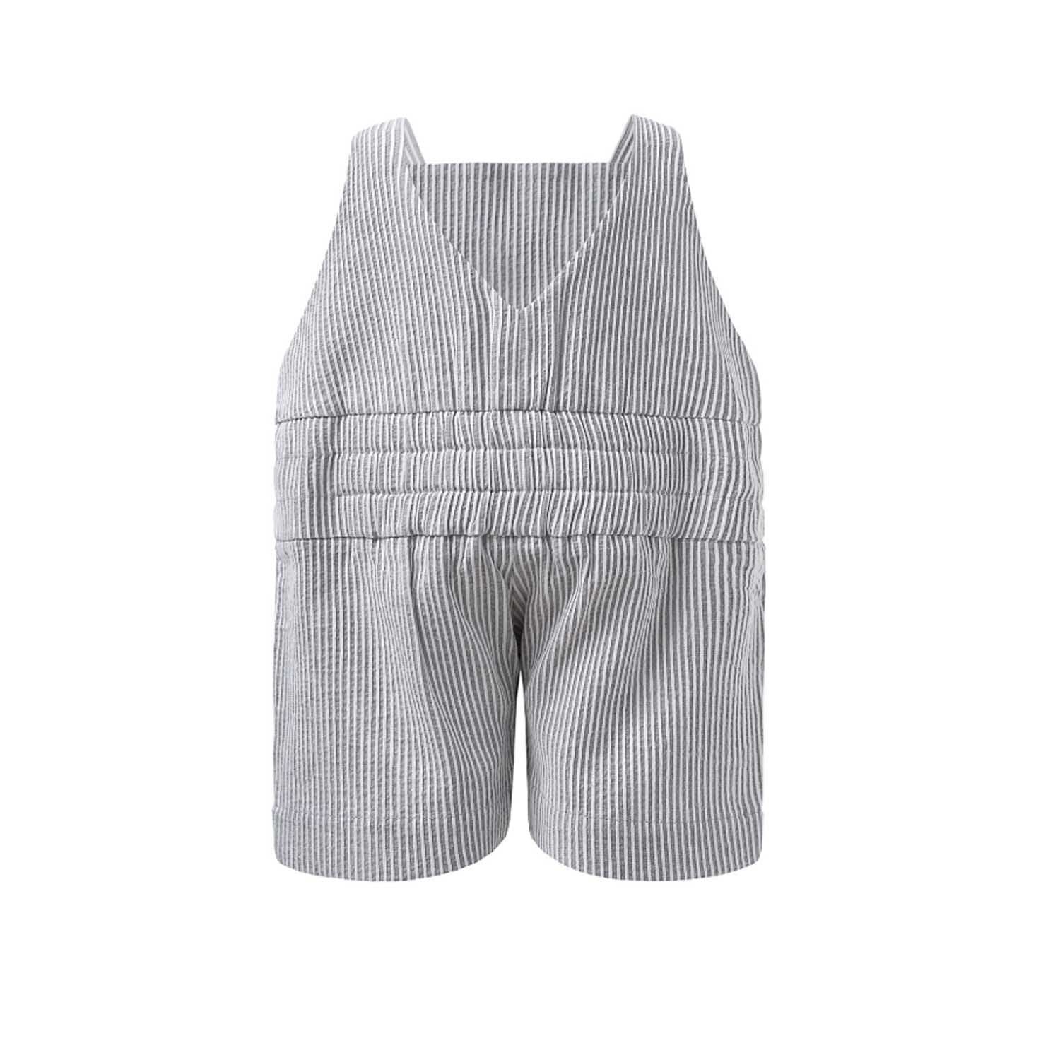 Stripe Bib Overalls